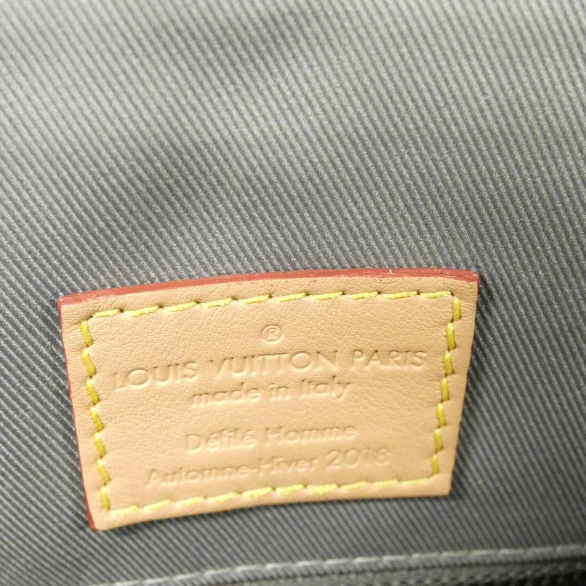 Louis Vuitton Gris Canvas Backpack