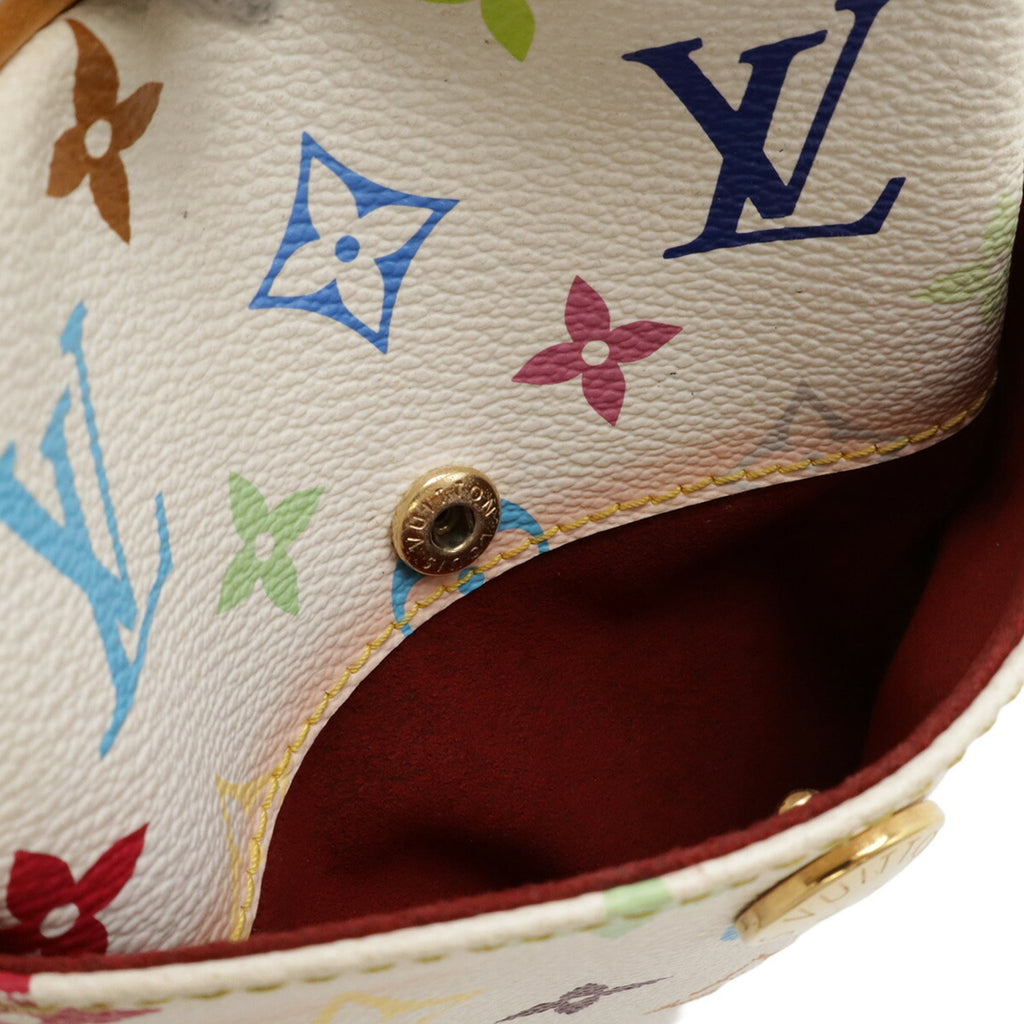Louis Vuitton Blanc Monogram Pochette Shoulder Bag
