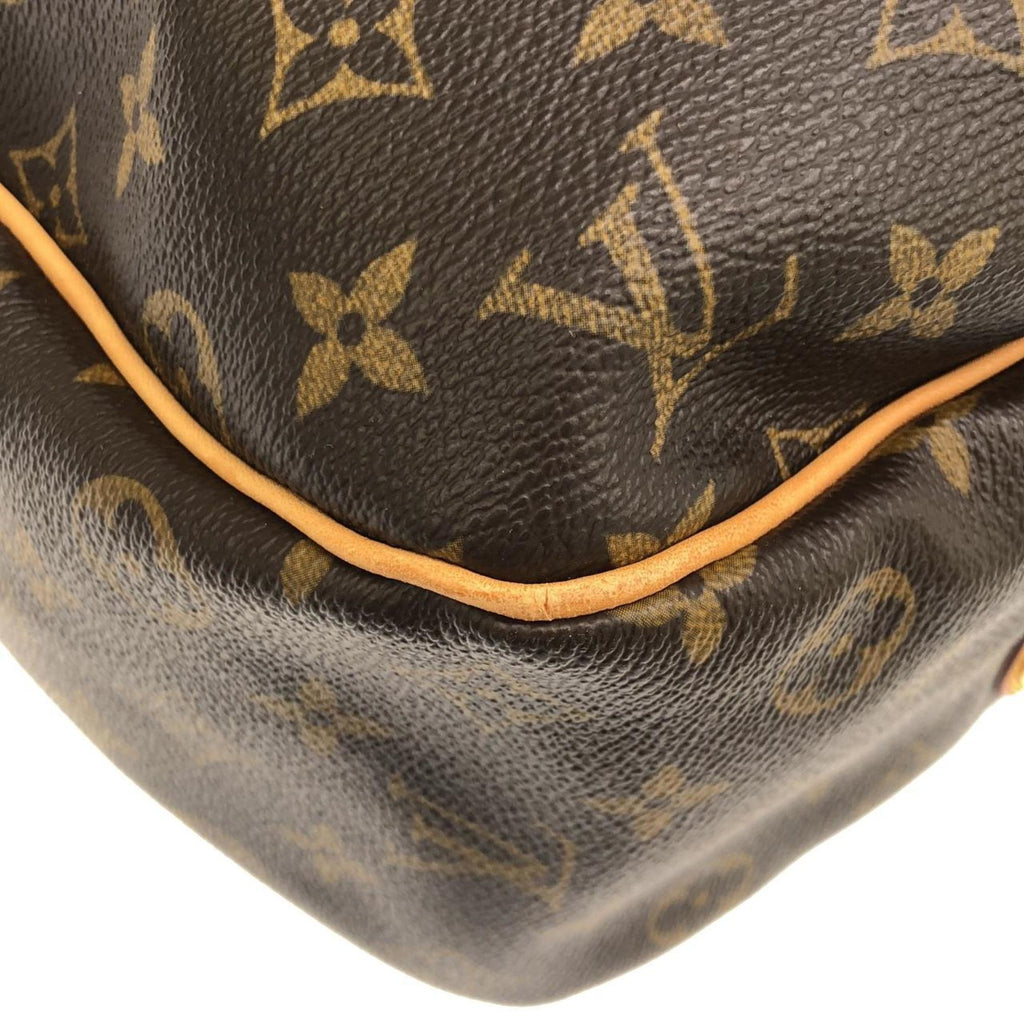 Louis Vuitton Monogram Marron Coated Canvas Shoulder Bag