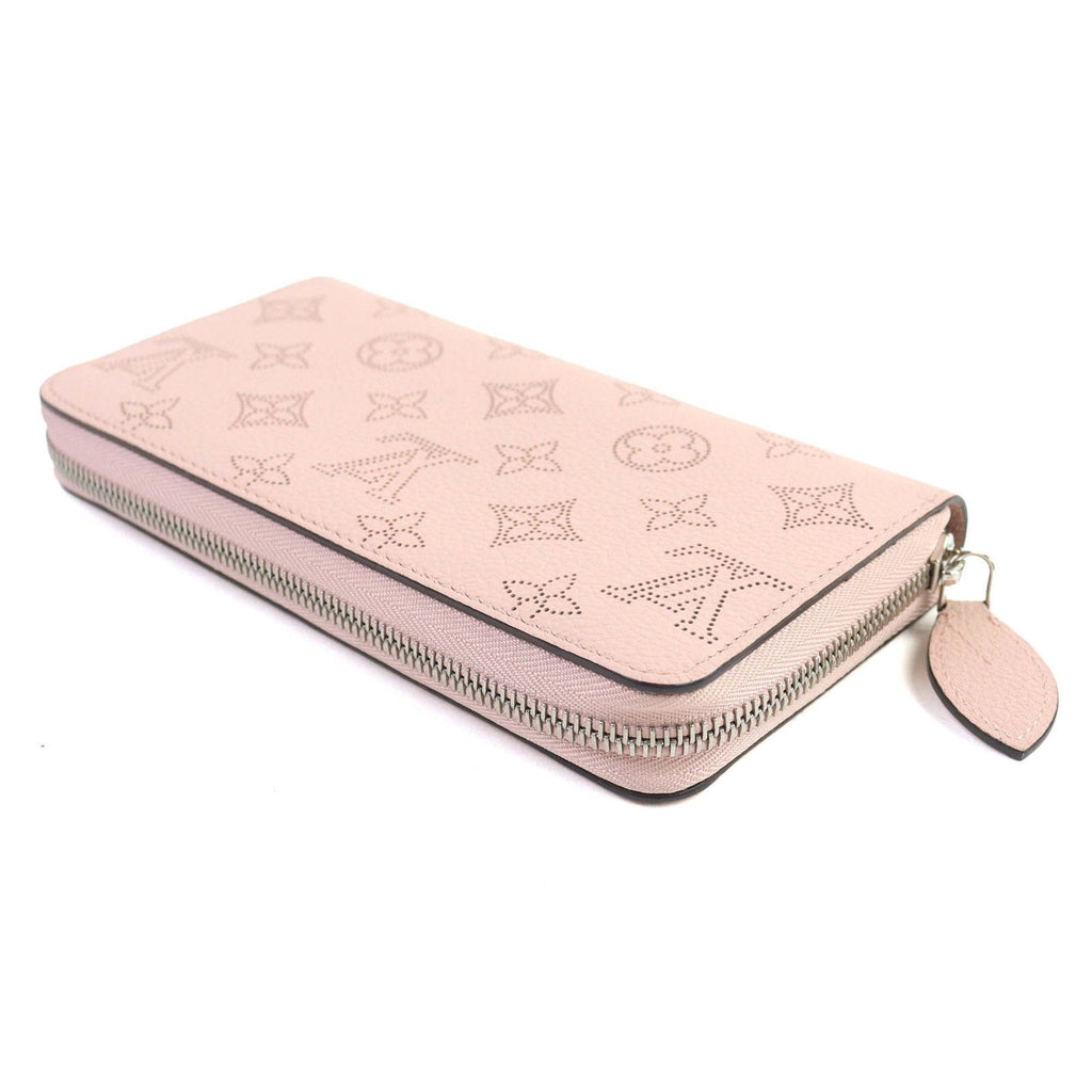 Louis Vuitton Mahina Magnolia Mahina Leather Long Wallet