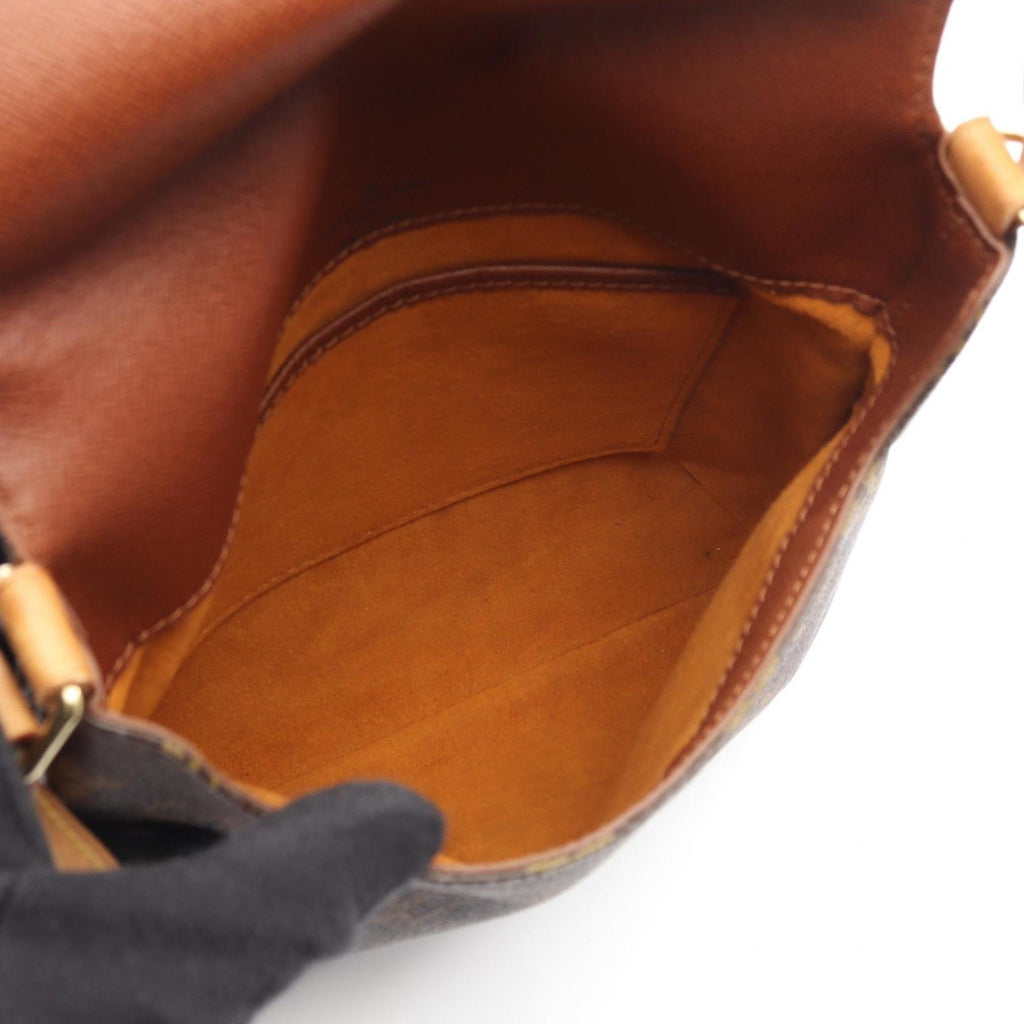 Louis Vuitton Brown Monogram Coated Canvas Shoulder Bag