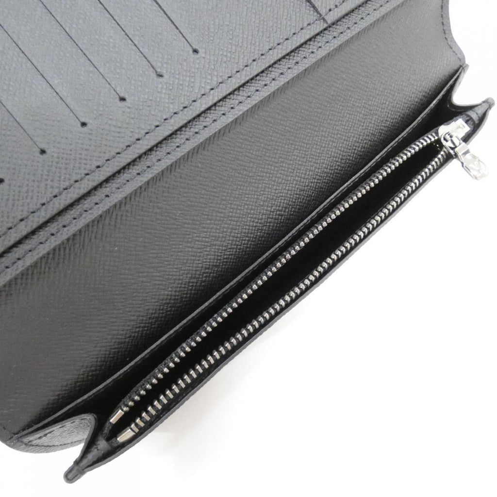 Louis Vuitton Monogram Eclipse Black Coated Canvas Long Wallet
