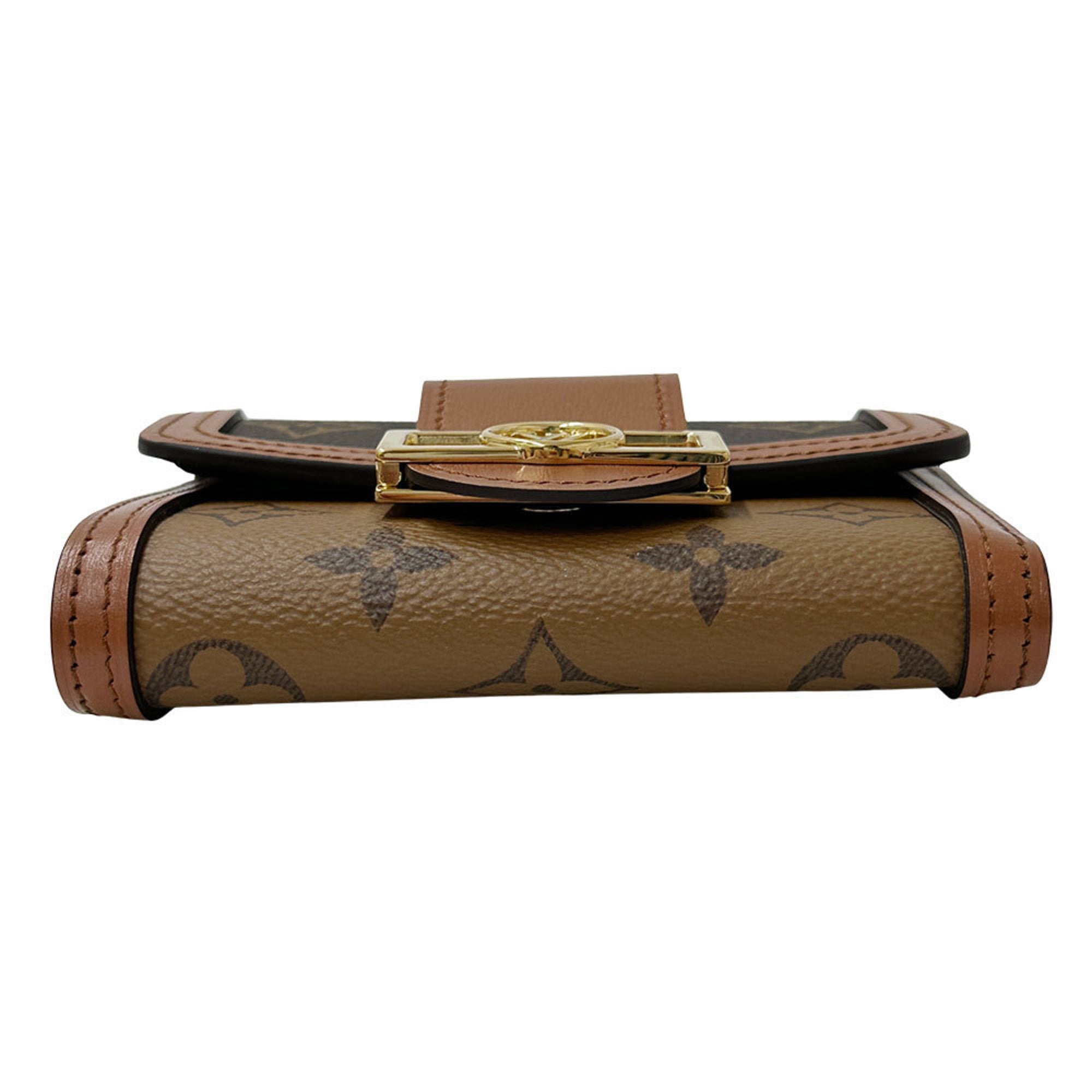 Louis Vuitton Monogram Reverse Monogram Reverse Wallet (Tri-Fold)