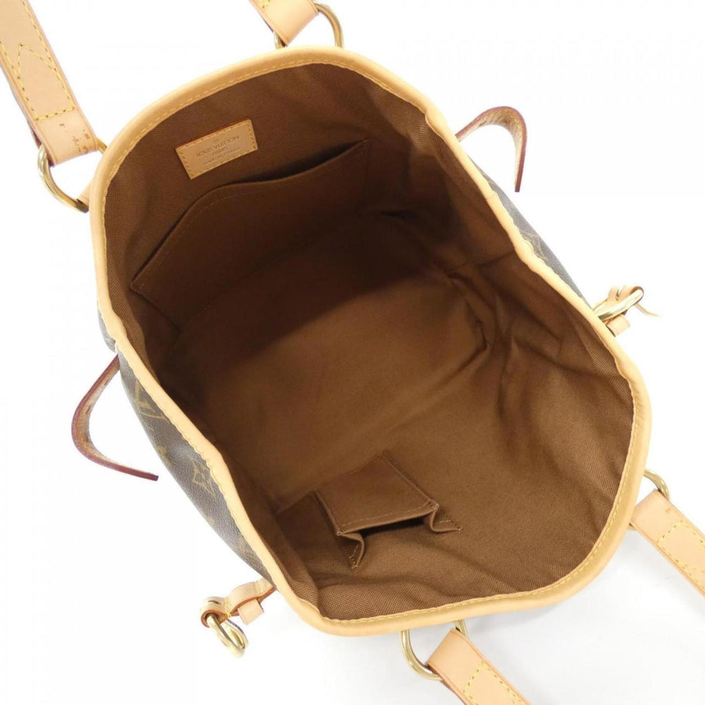 Louis Vuitton Brown Marron Coated Canvas Handbag