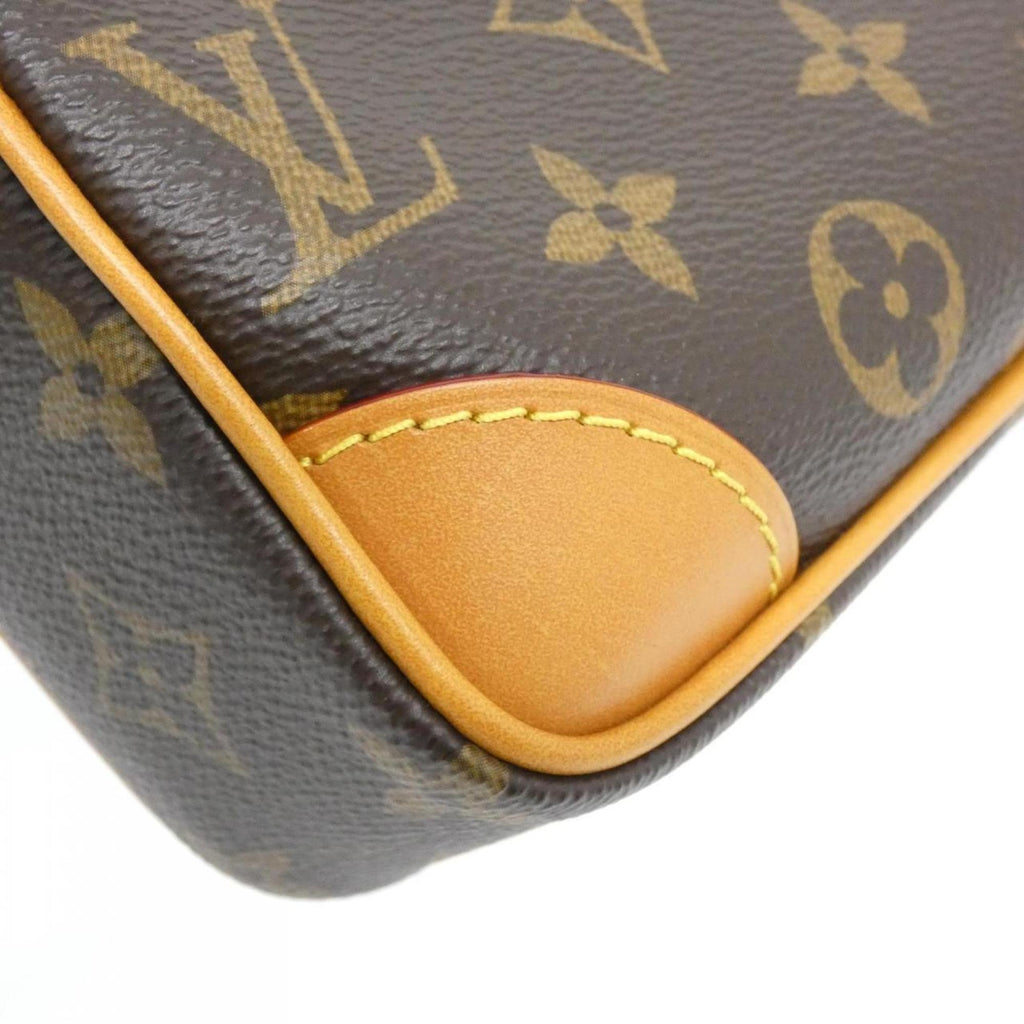 Louis Vuitton Marron Coated Canvas Shoulder Bag
