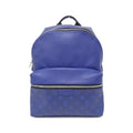 Louis Vuitton Cobalt Coated Canvas Leather Backpack