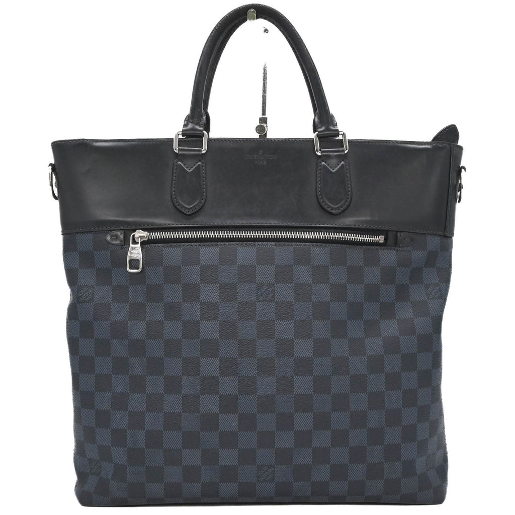 Louis Vuitton Black Cobalt Shoulder Bag Tote Bag