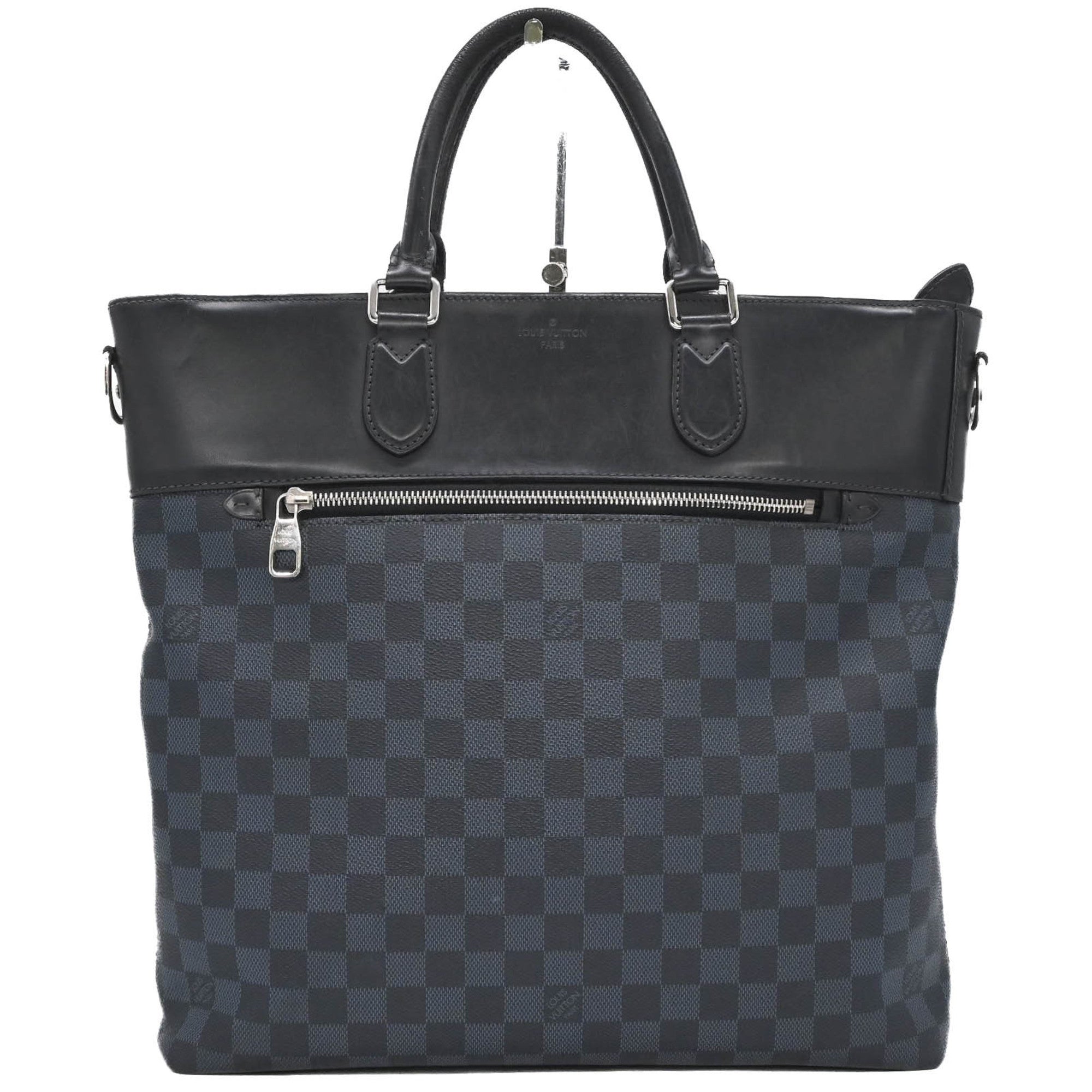 Louis Vuitton Black Cobalt Shoulder Bag Tote Bag