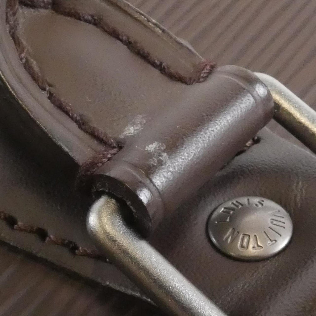 Louis Vuitton Mocha Leather Handbag