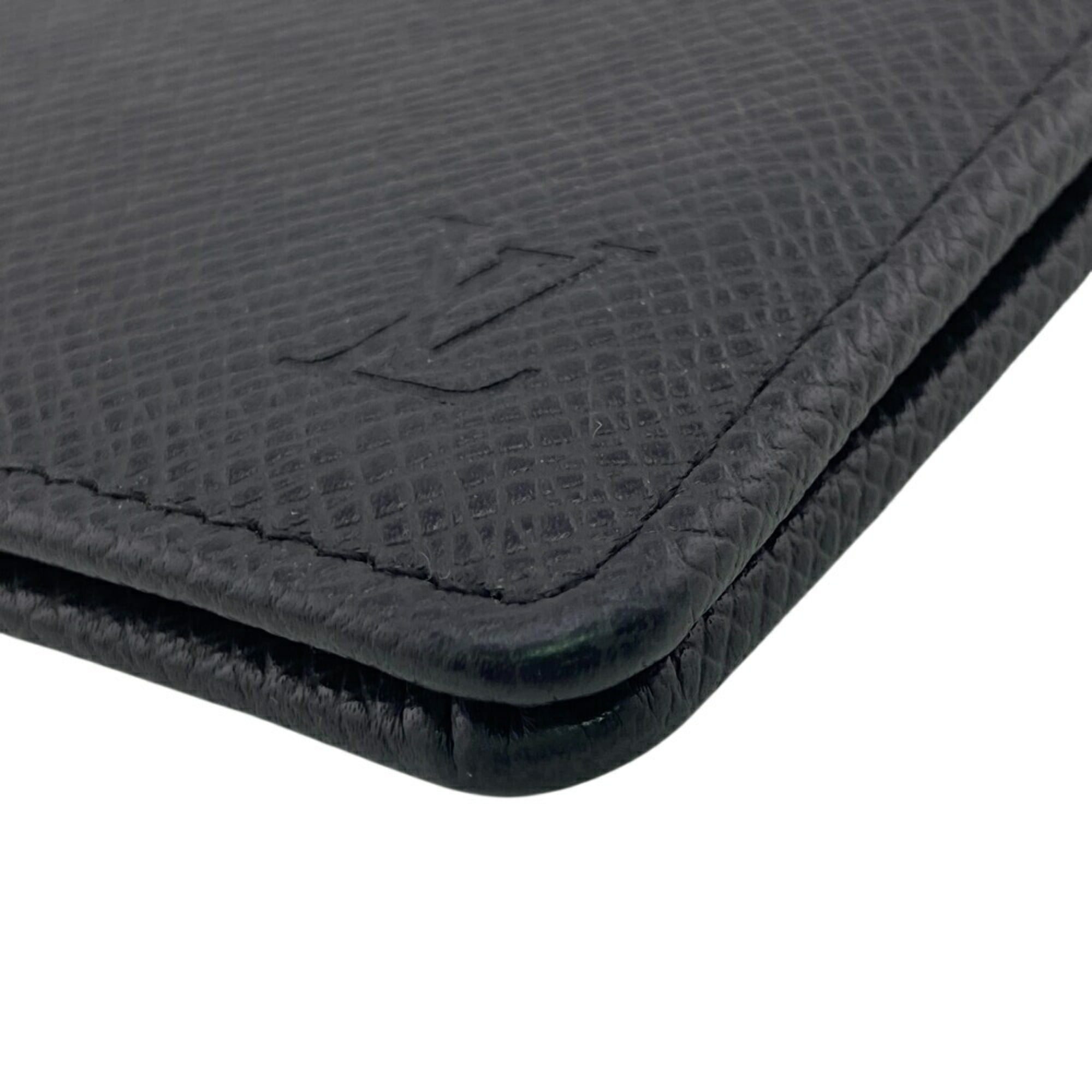 Louis Vuitton Black Leather Wallet