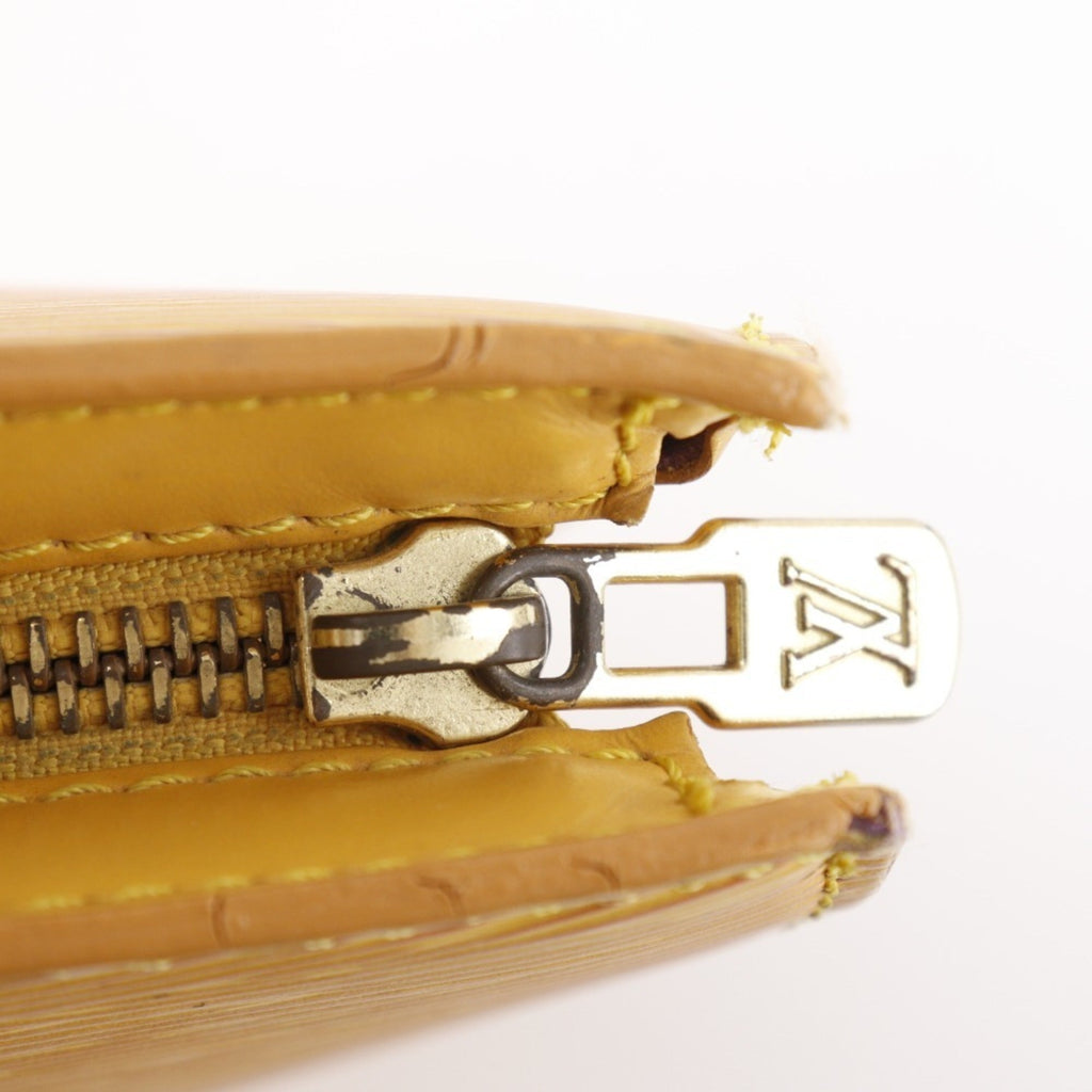 Louis Vuitton Yellow Epi Leather Handbag