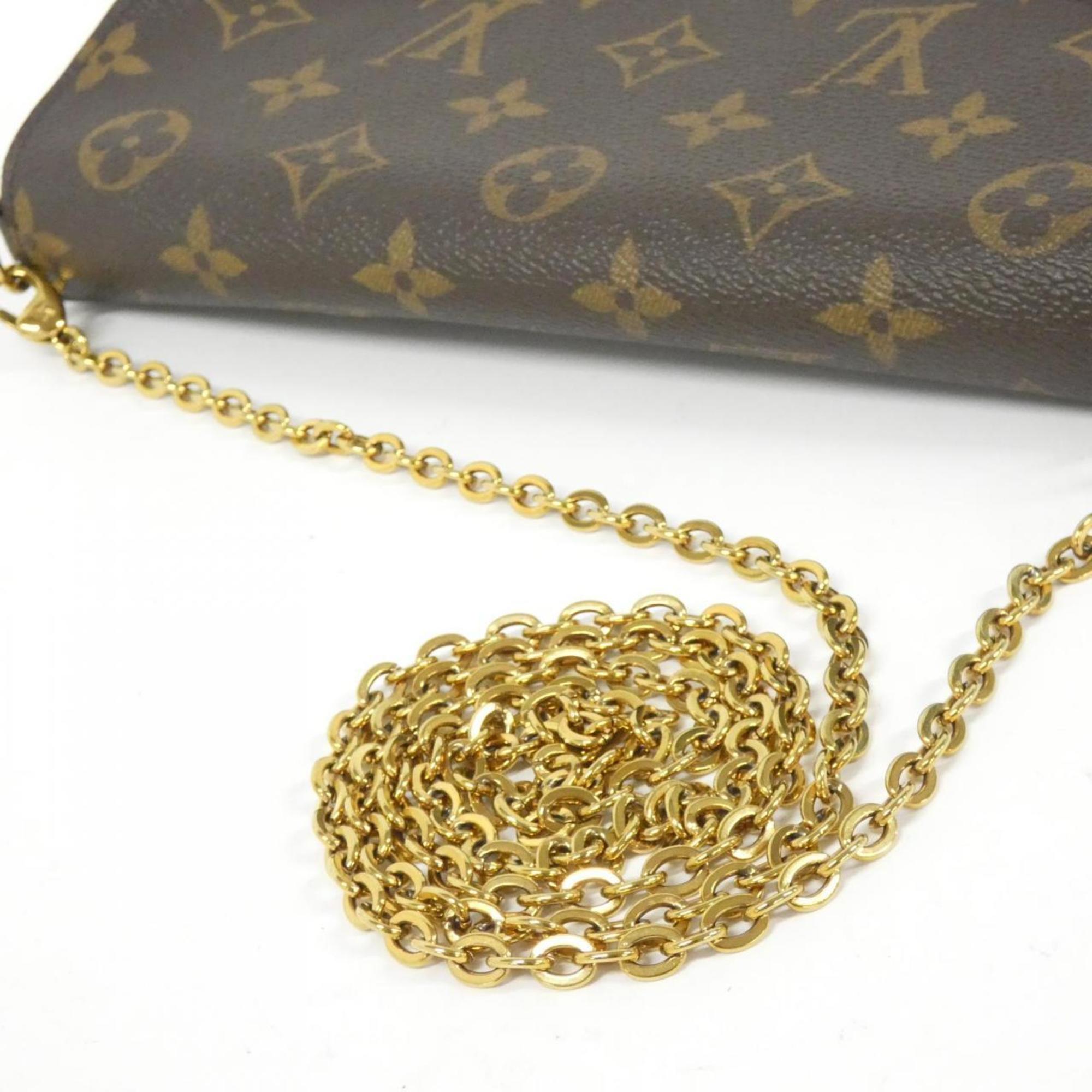 Louis Vuitton Monogram Marron Monogram Monogram Pochette Shoulder Bag