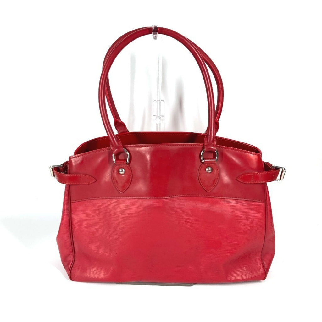 Louis Vuitton Red Color Epi Leather Handbag Shoulder Bag Tote Bag