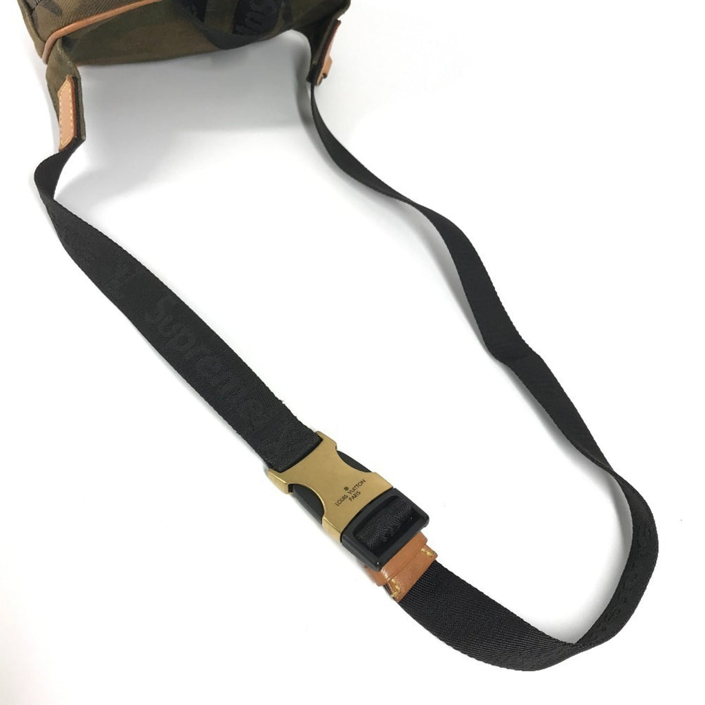 Louis Vuitton Camouflage Khaki Monogram Monogram Sling Bag