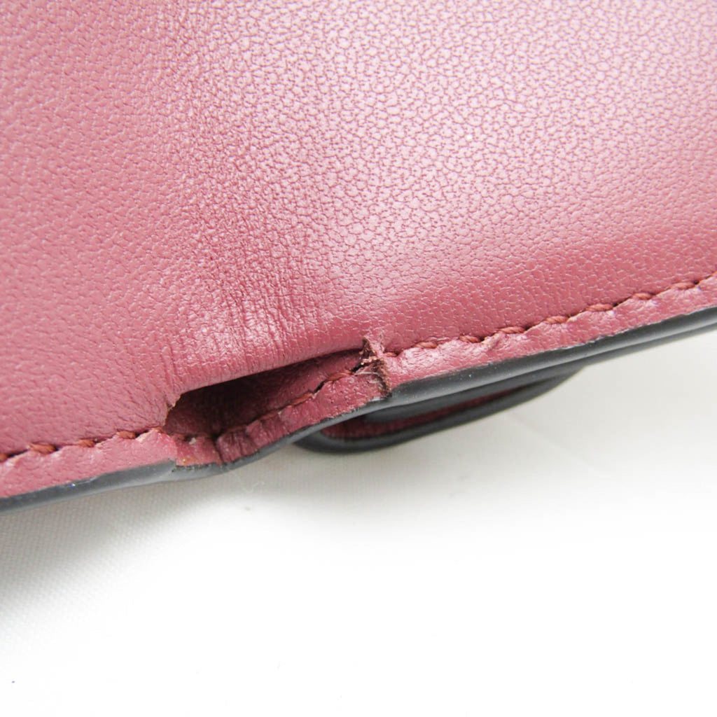 Christian Dior Dusty Pink Leather Wallet (Tri-Fold) (Pre-Owned)