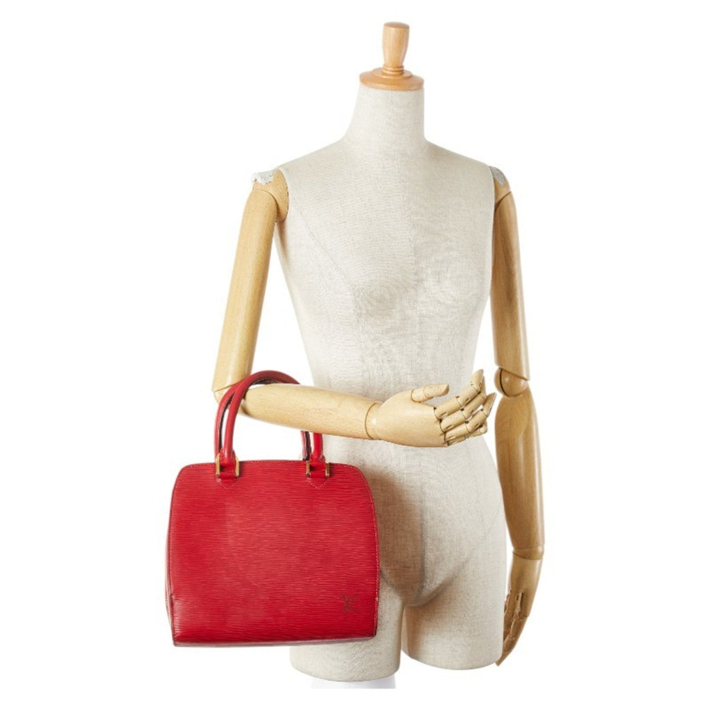 Louis Vuitton Epi Castilian Red Leather Handbag