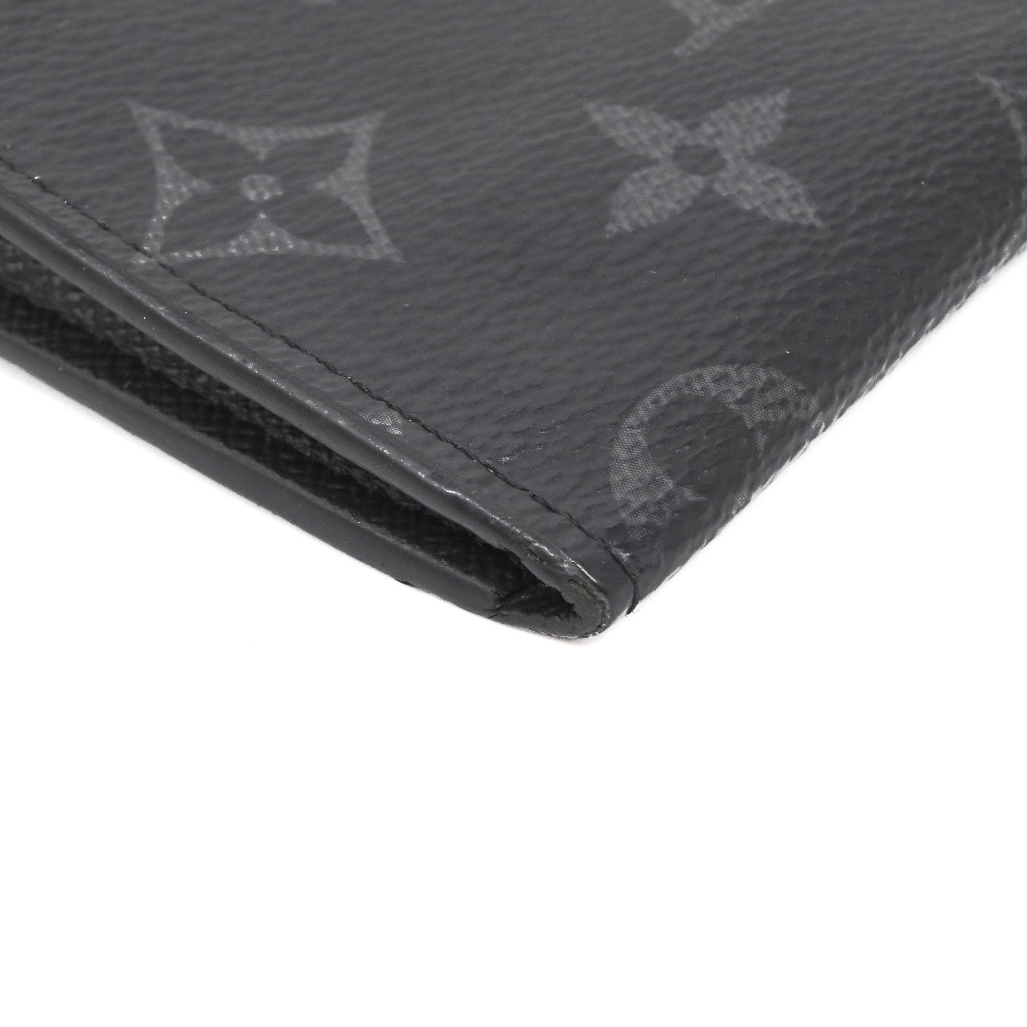Louis Vuitton Black Monogram Eclipse Monogram Eclipse Coin Purse/Coin Case