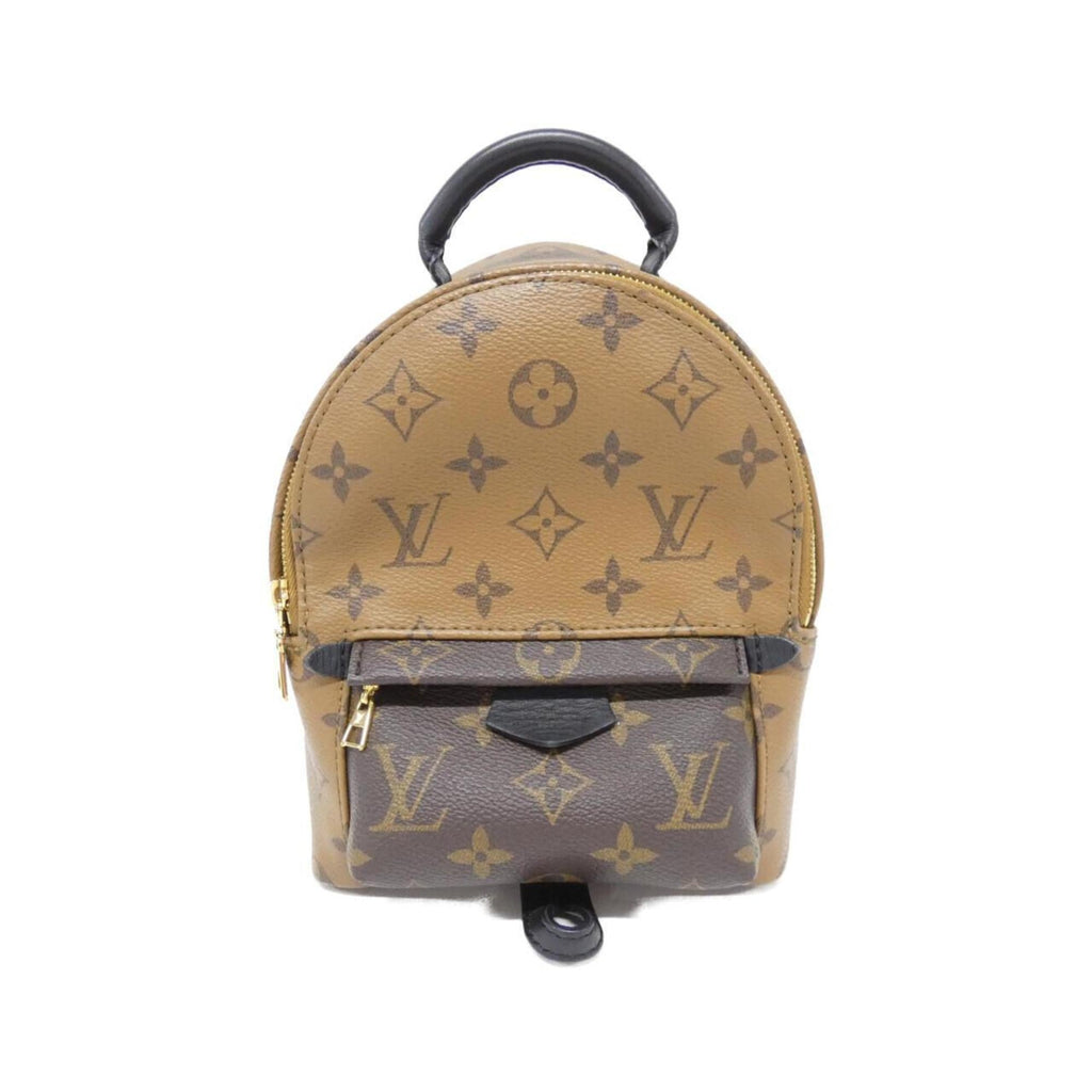 Louis Vuitton Marron Coated Canvas Backpack