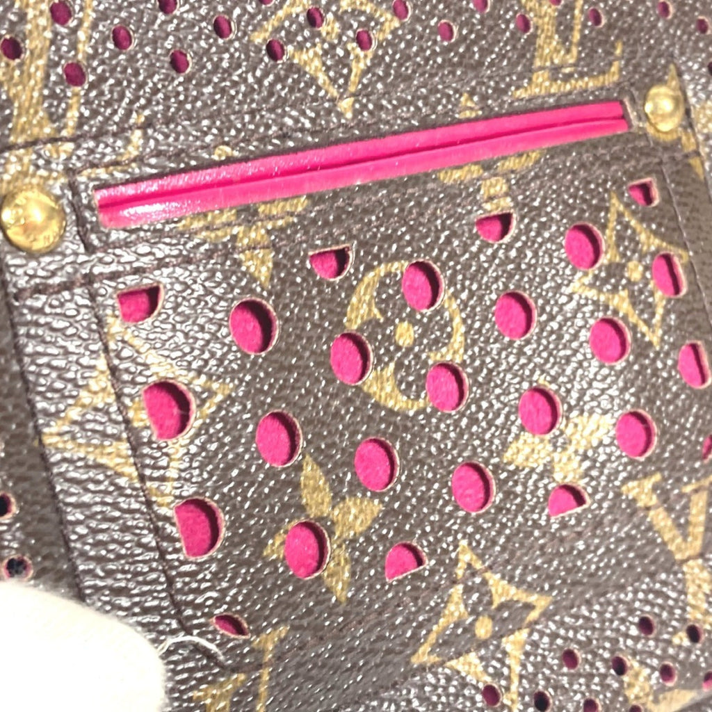 Louis Vuitton Fuchsia Pink Monogram Pochette Pouch Shoulder Bag