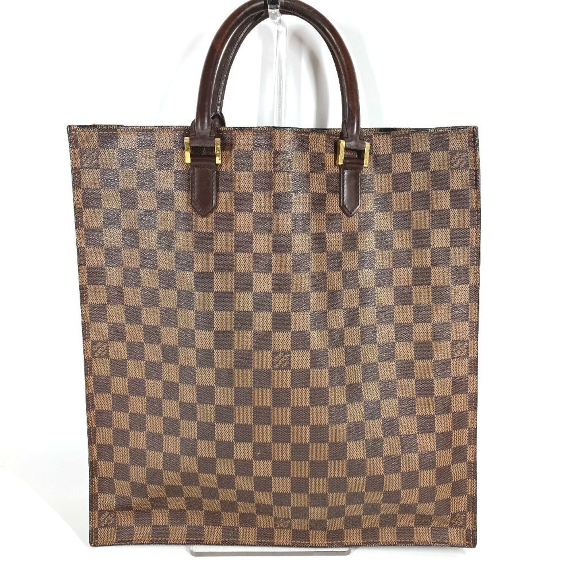 Louis Vuitton Brown Damier Canvas Ebene Damier Canvas Handbag Tote Bag