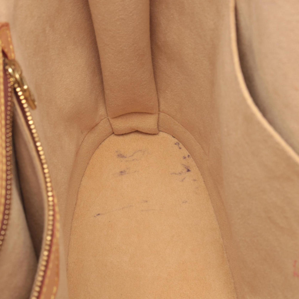 Louis Vuitton Brown Monogram Coated Canvas Leather Handbag Shoulder Bag