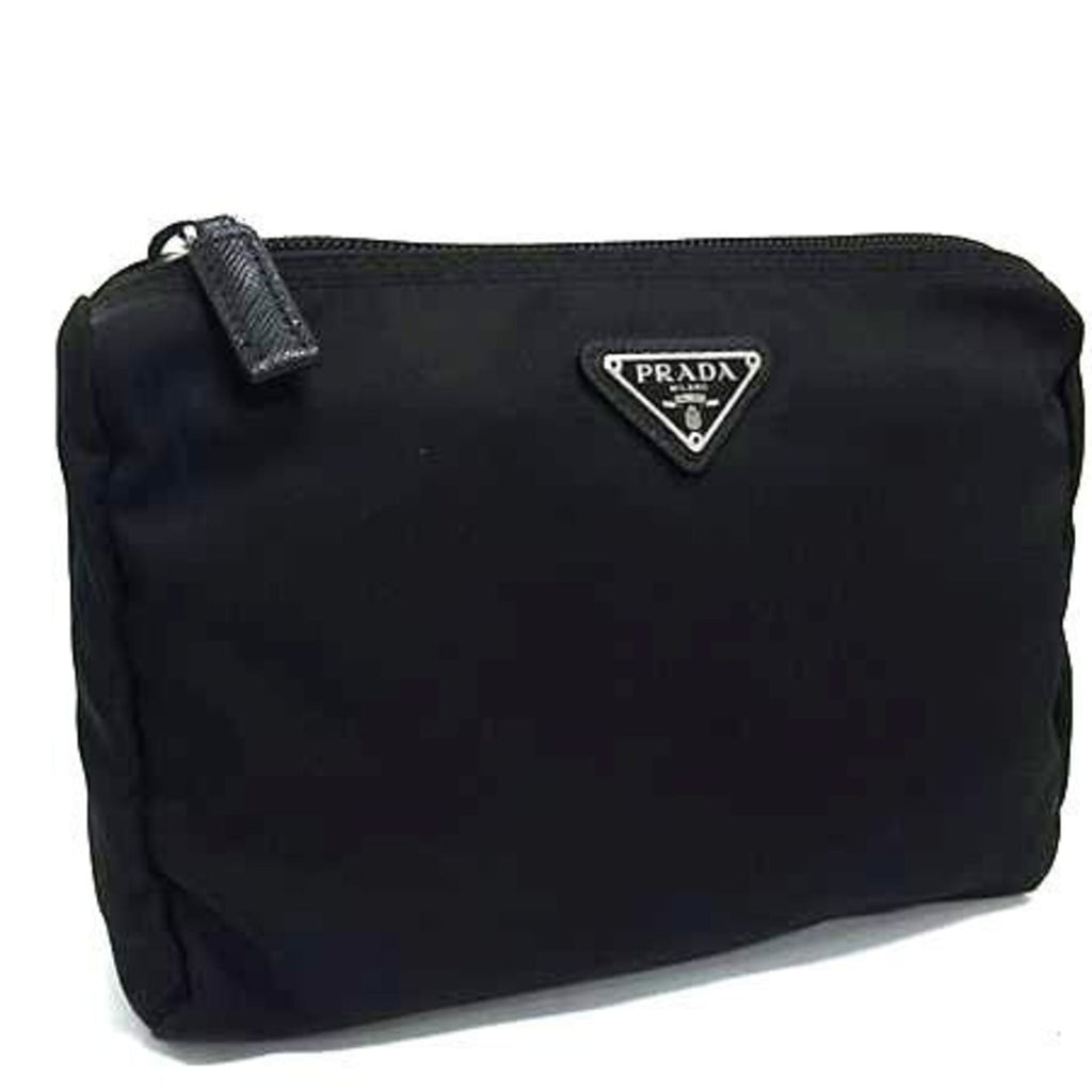 Prada Black Tessuto Nylon Pouch