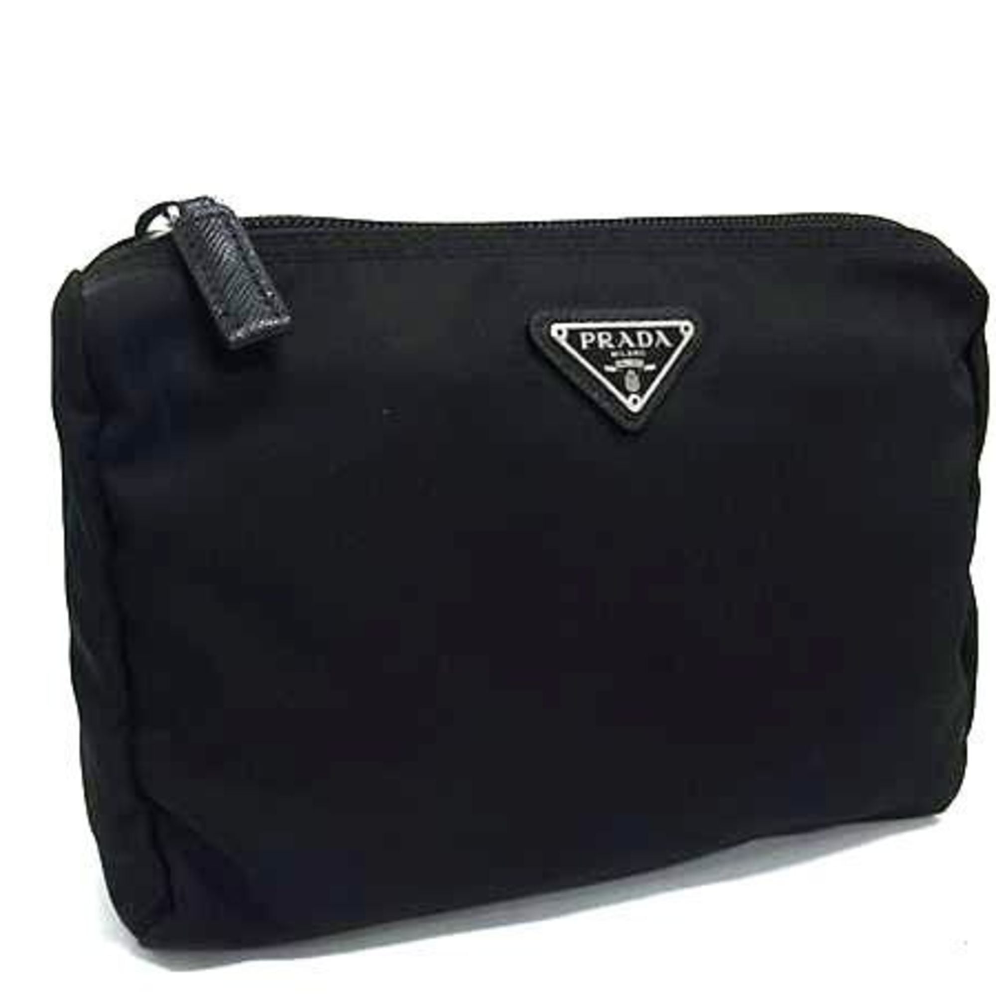 Prada Black Tessuto Nylon Pouch