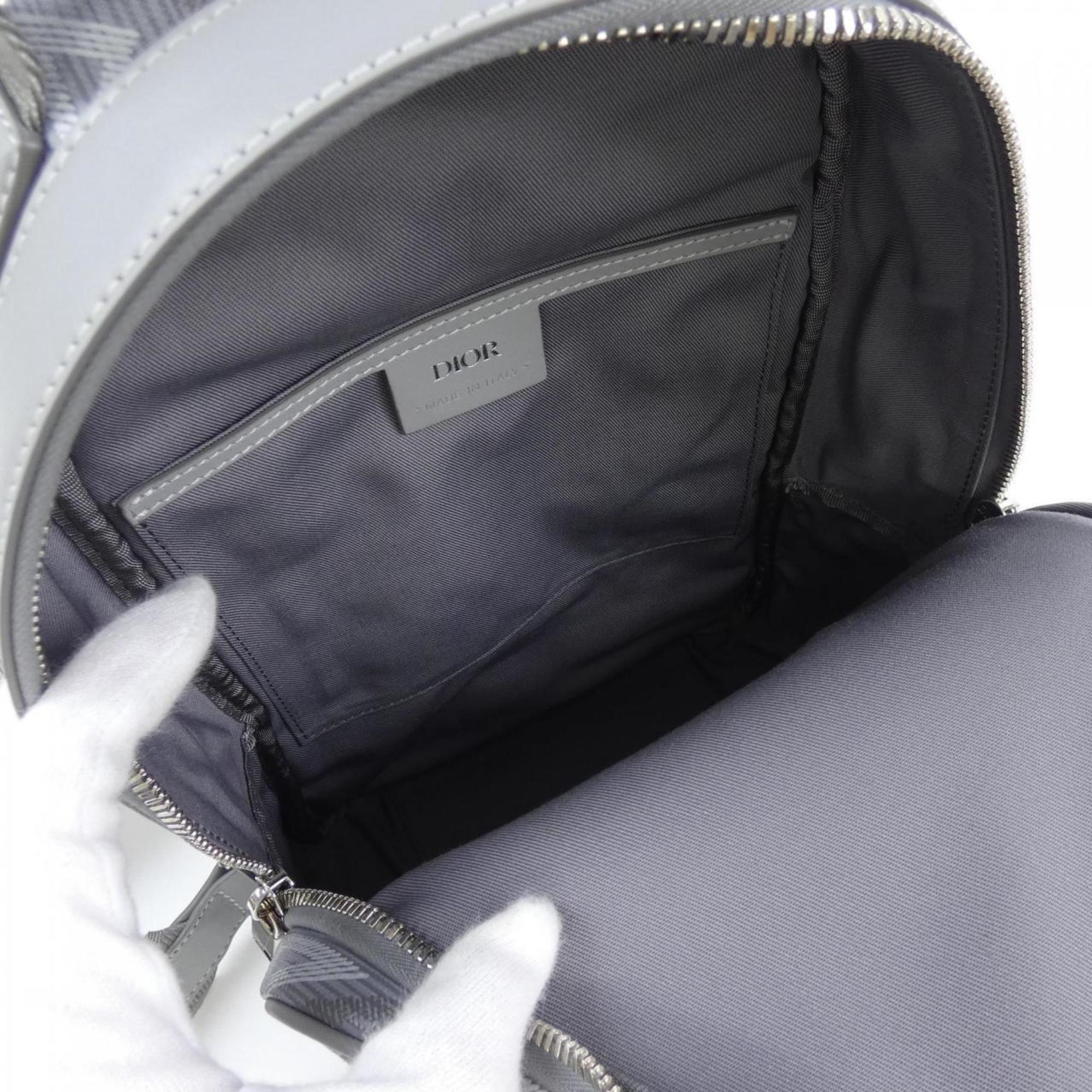Christian Dior Gray Handbag Sling Bag (Pre-Owned)