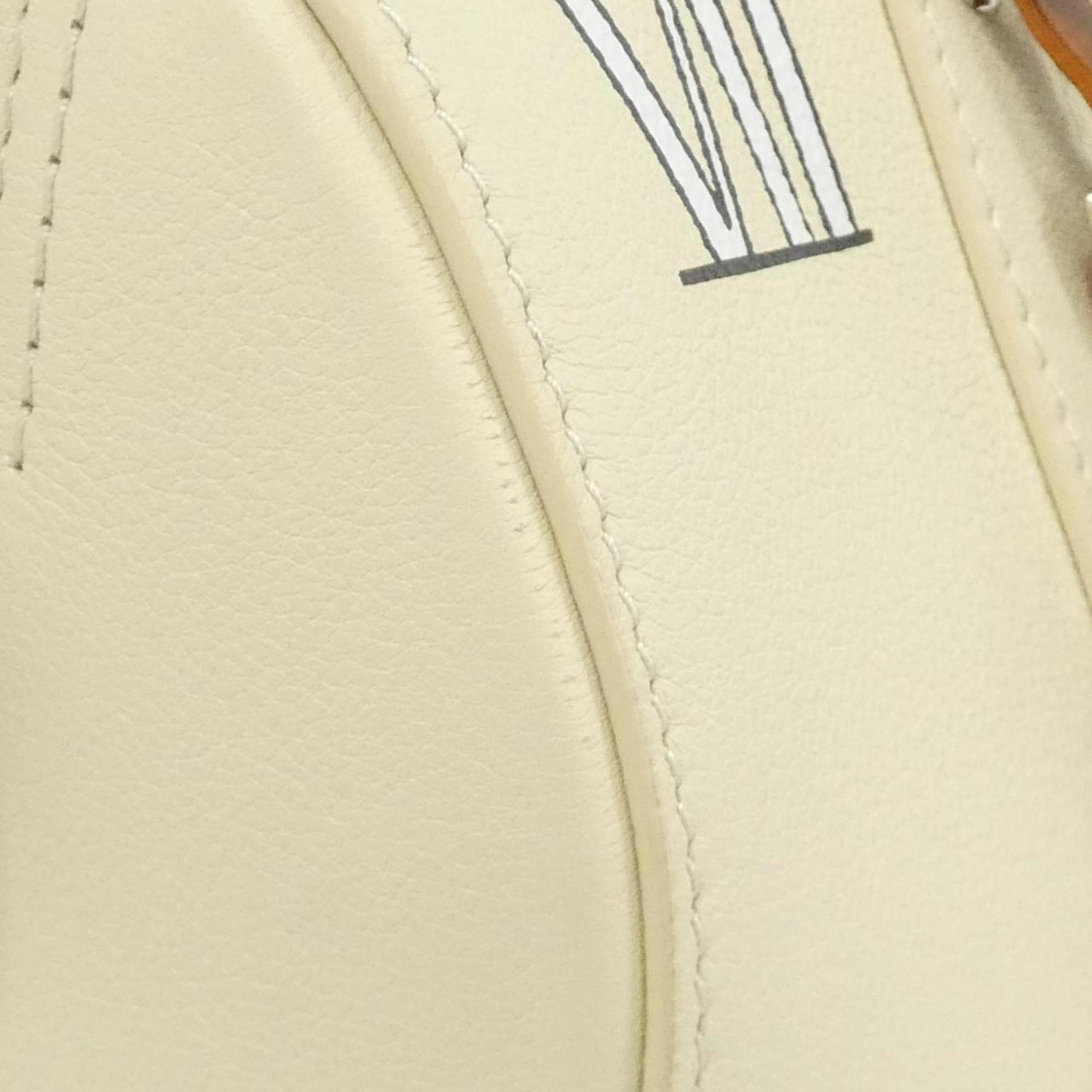 Louis Vuitton Beige Leather Shoulder Bag