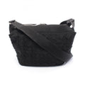 Bottega Veneta Black Nylon Canvas Shoulder Bag