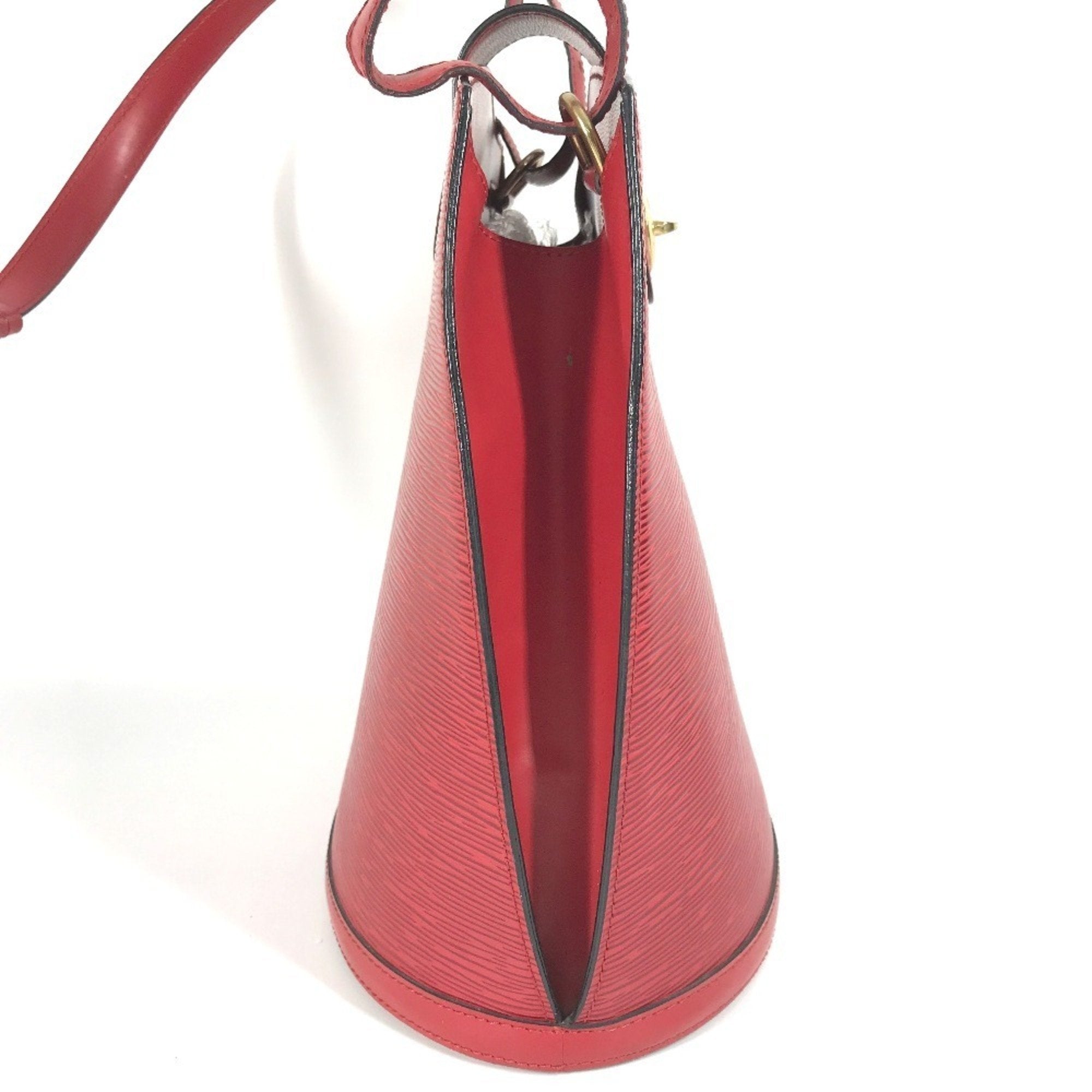 Louis Vuitton Castilian Red Red Color Epi Leather Shoulder Bag