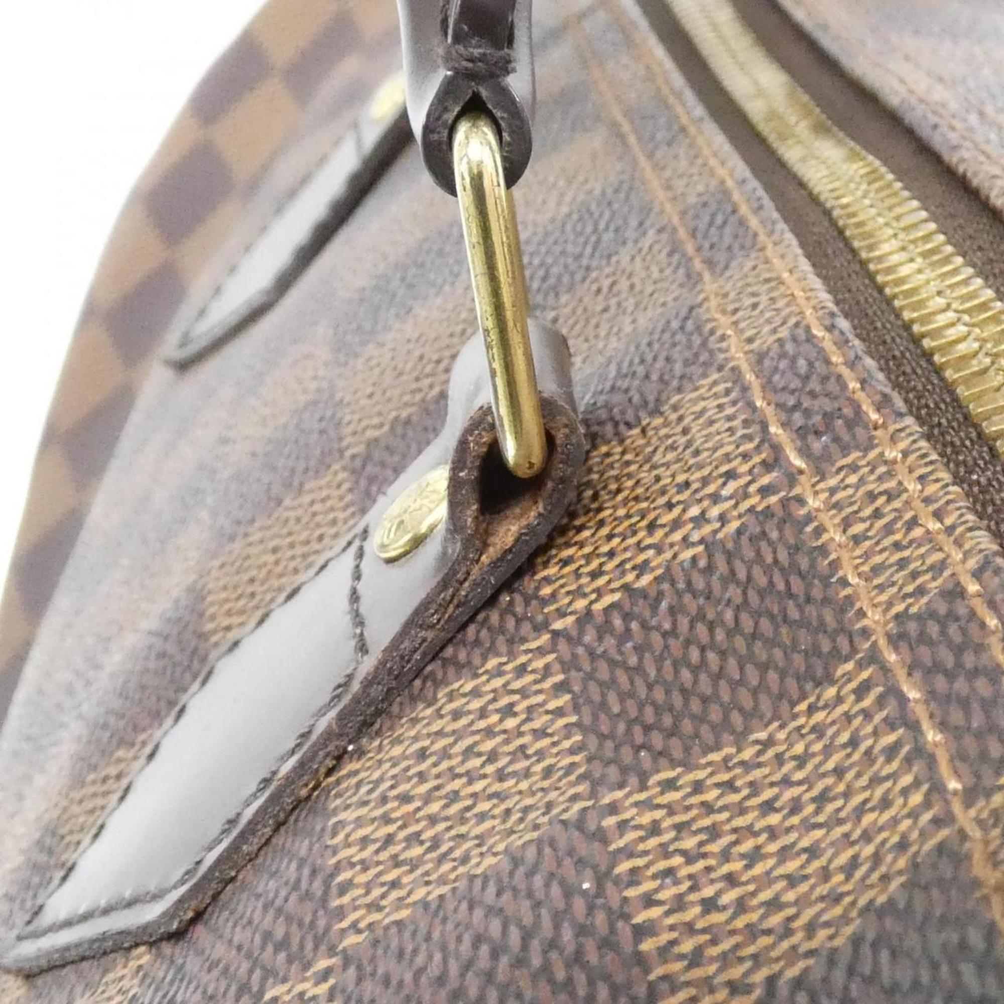 Louis Vuitton Ebene Coated Canvas Boston Bag