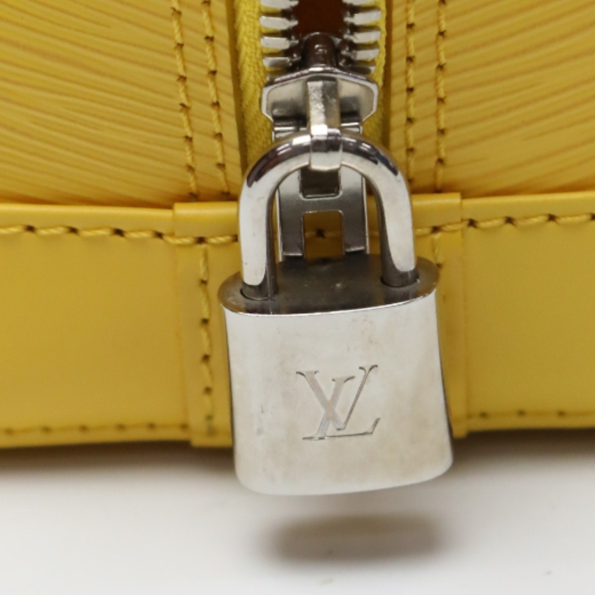 Louis Vuitton Citron Epi Leather Handbag