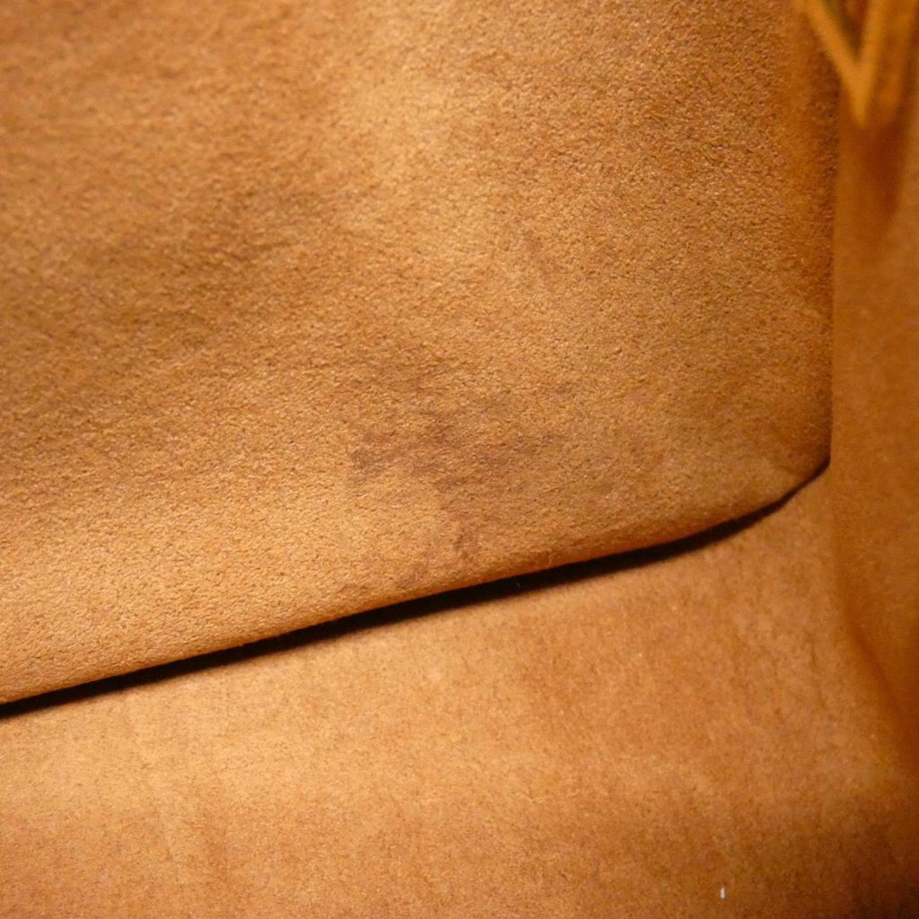 Louis Vuitton Monogram Black Cerise Cream Coated Canvas Leather Handbag