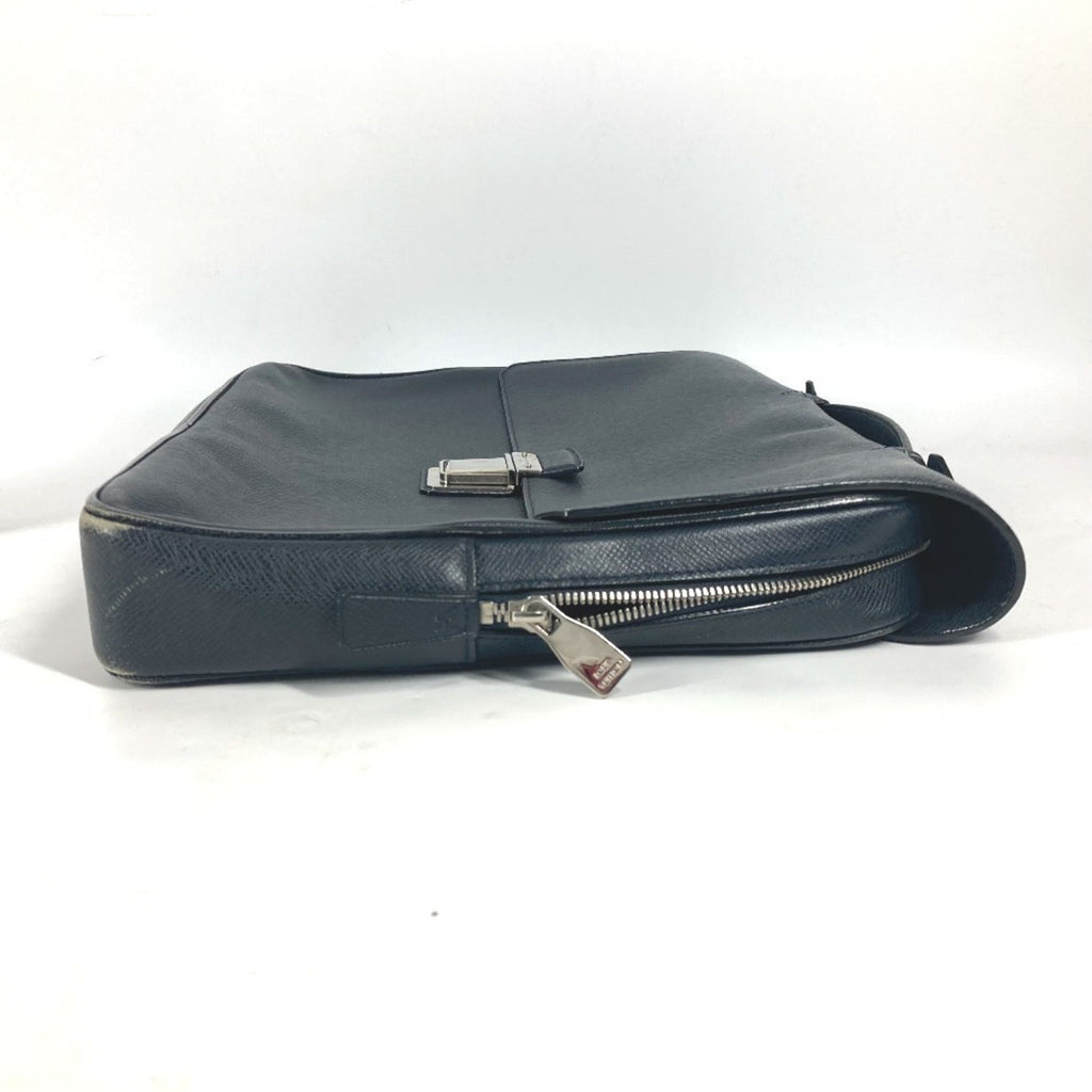 Louis Vuitton Boreal Dark Navy Taiga Leather Leather Briefcase
