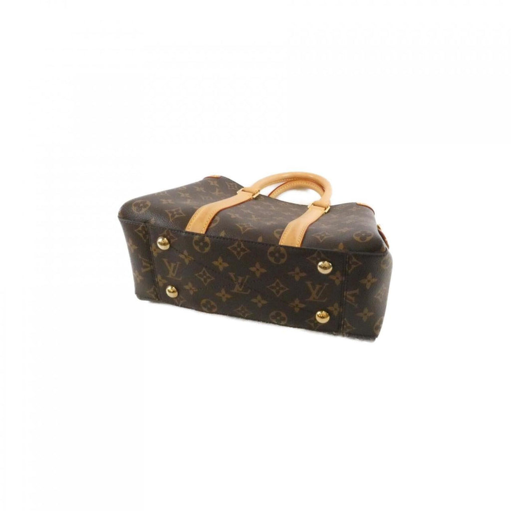Louis Vuitton Marron Coated Canvas Handbag