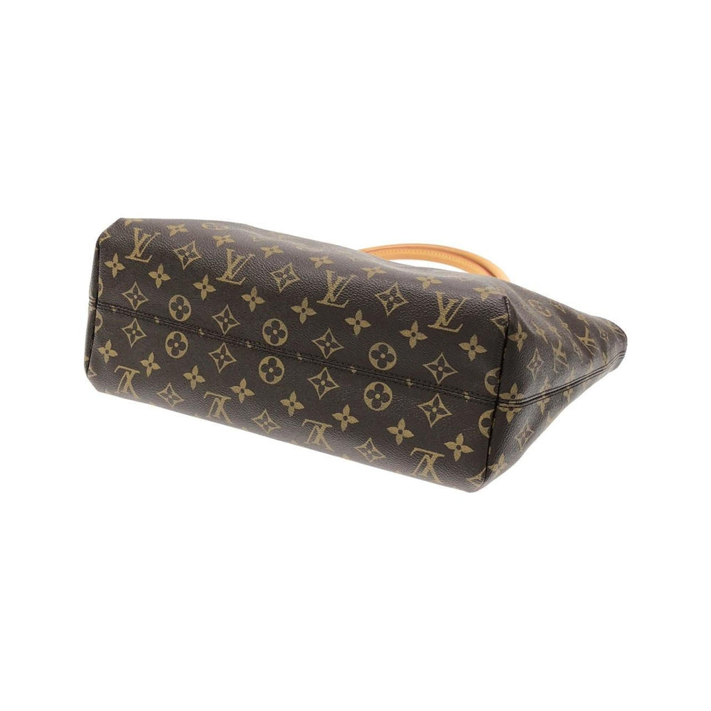 Louis Vuitton Marron Coated Canvas Handbag