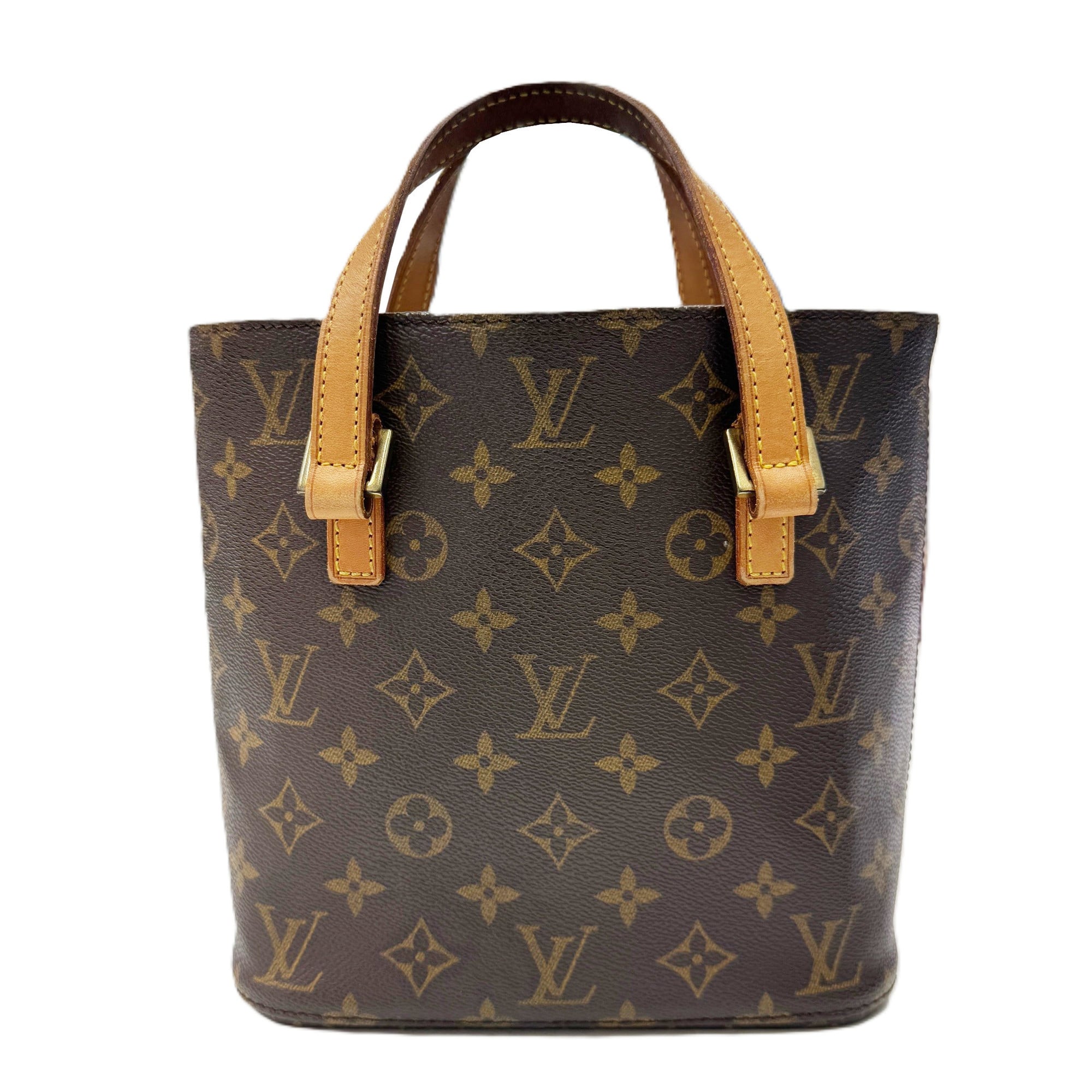 Louis Vuitton Brown Monogram Canvas Handbag