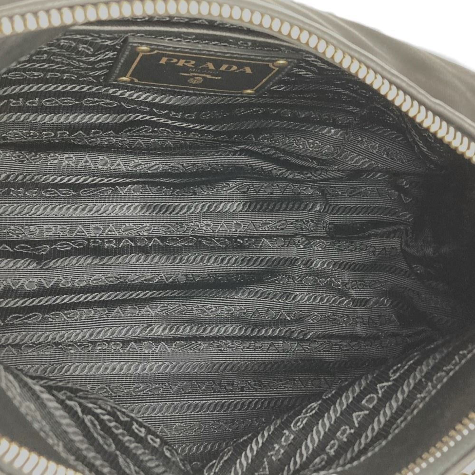 Prada Black Nylon Shoulder Bag