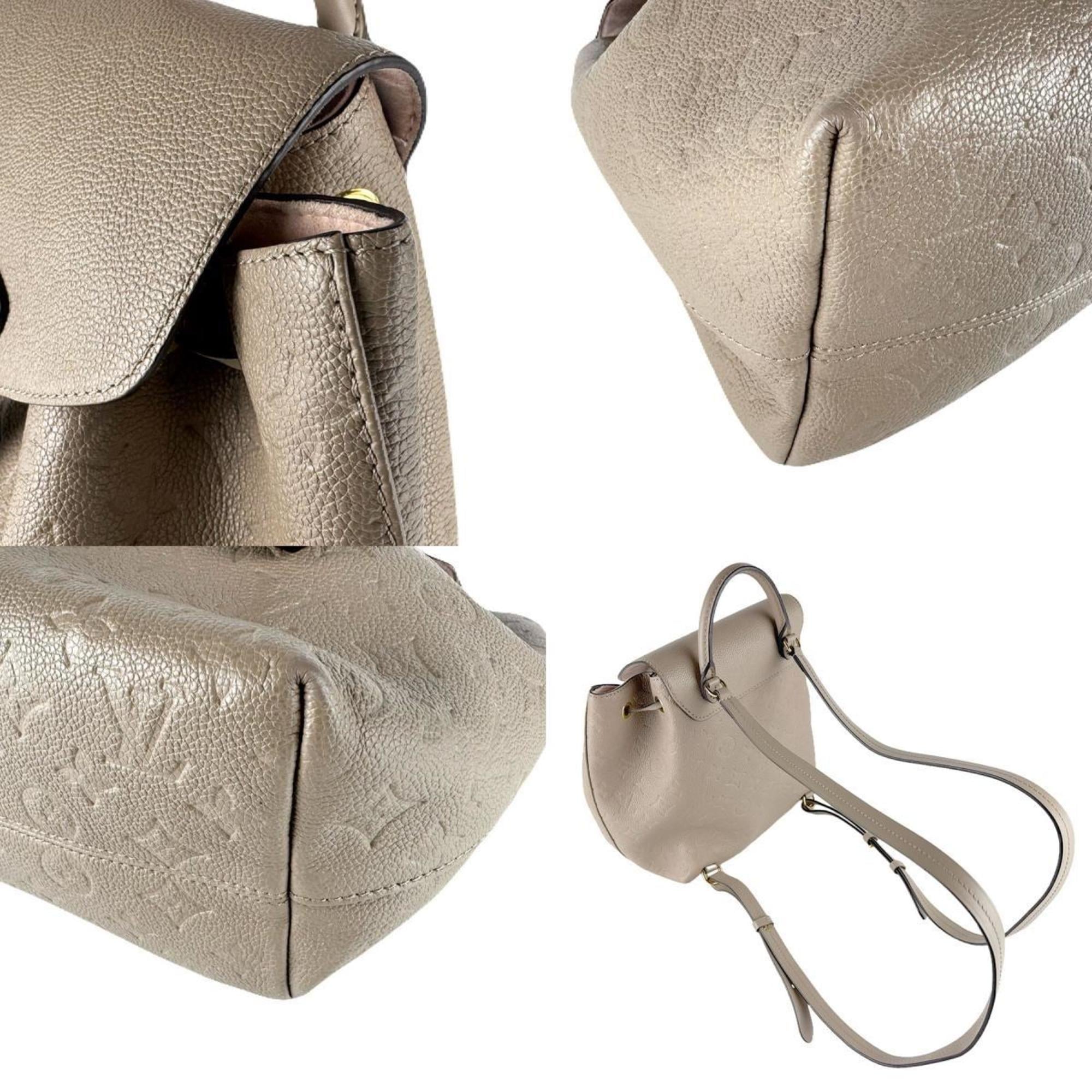 Louis Vuitton Grayish Monogram Empreinte Backpack