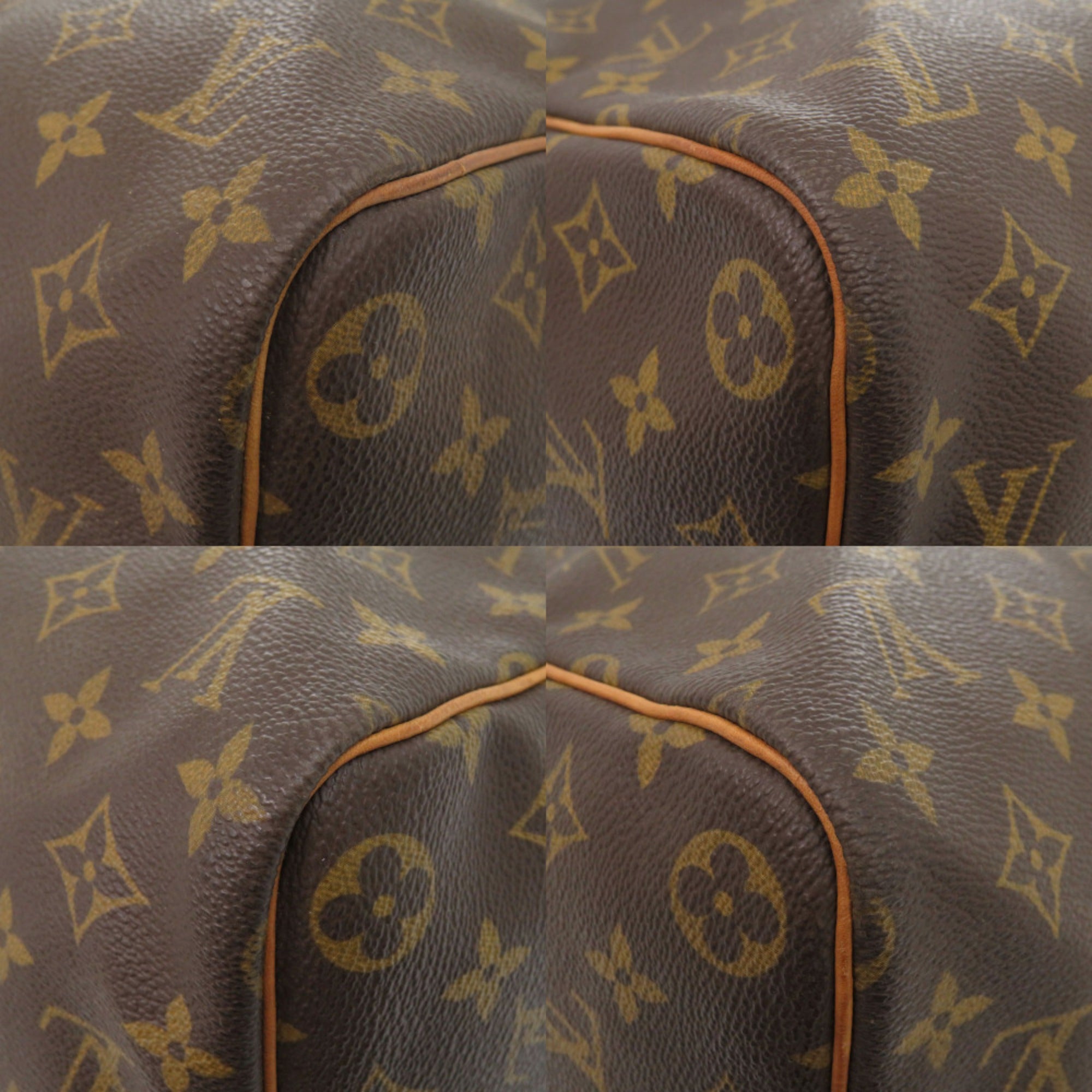 Louis Vuitton Brown Monogram Monogram Boston Bag
