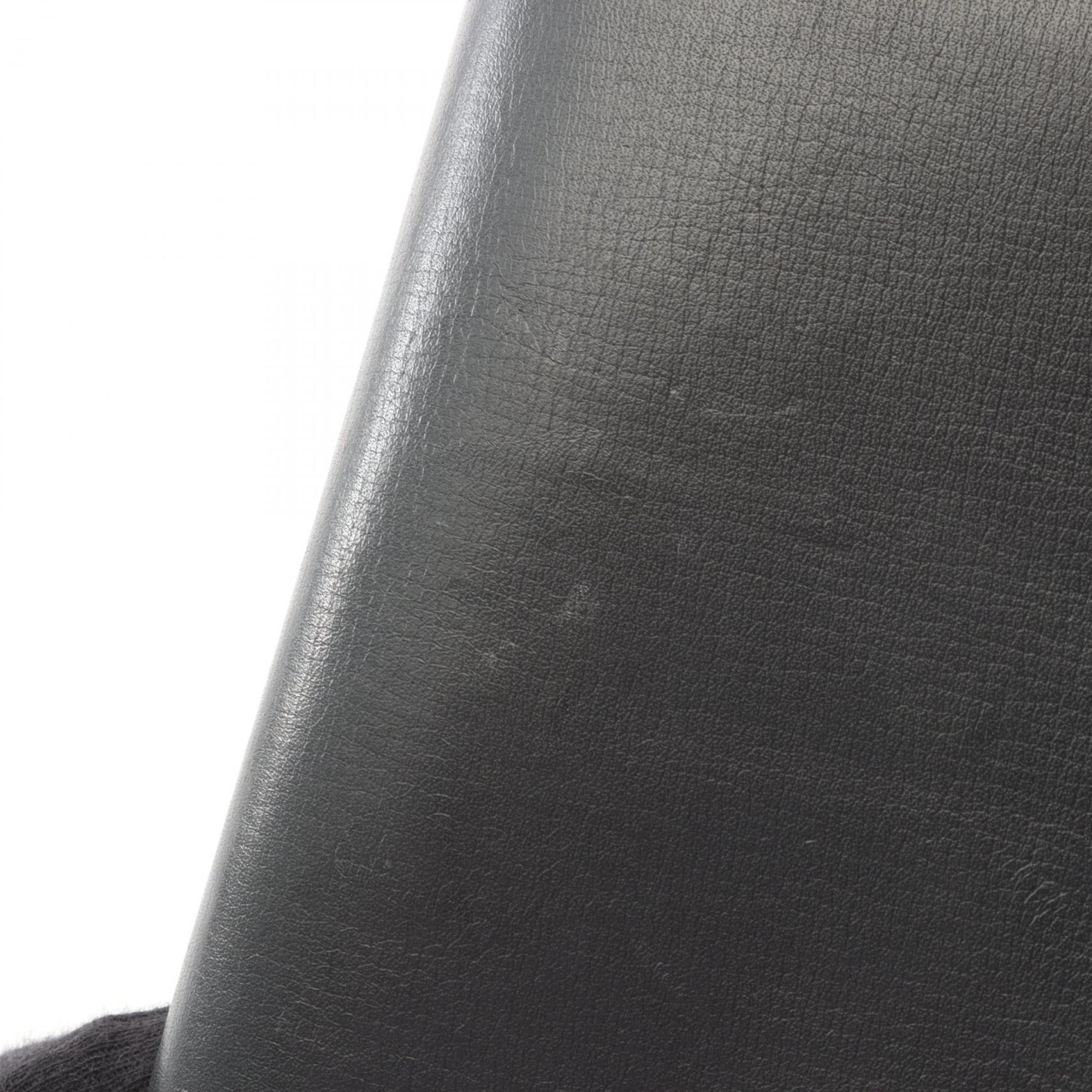 Louis Vuitton Black Leather Long Wallet
