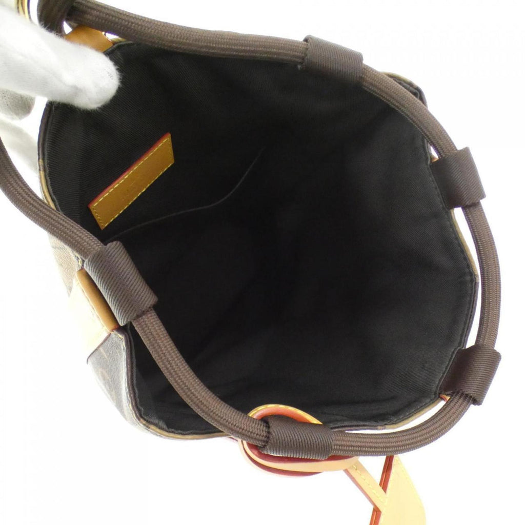 Louis Vuitton Marron Coated Canvas Shoulder Bag