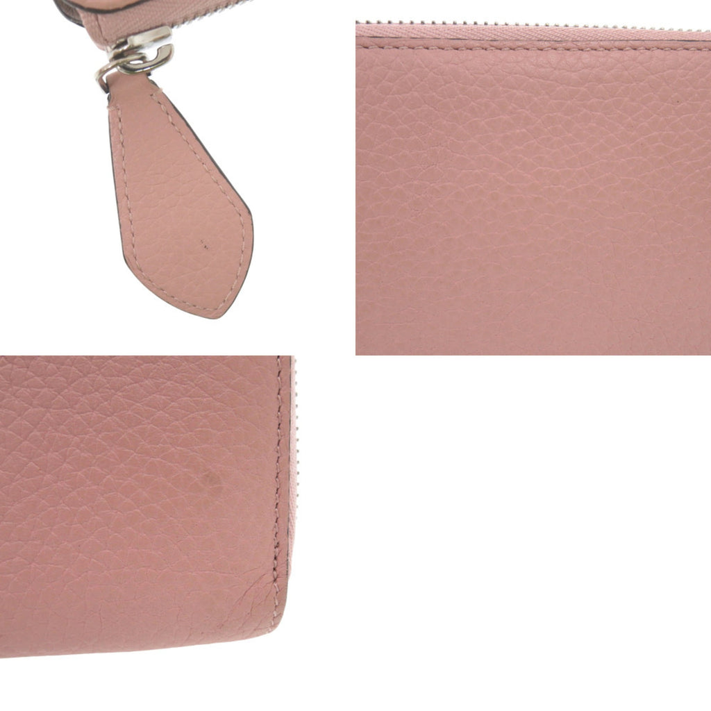 Louis Vuitton Magnolia Pink Leather Long Wallet
