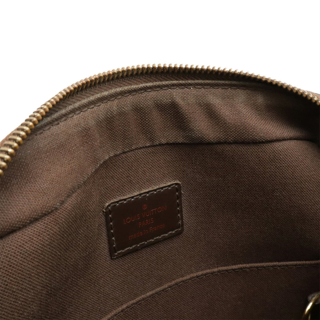 Louis Vuitton Brown Pvc Shoulder Bag