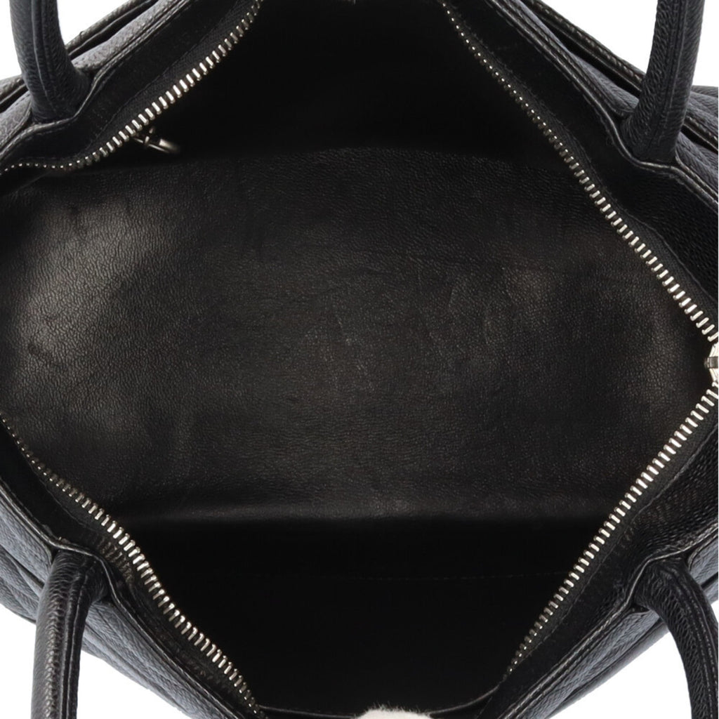 Chanel Caviar Skin Black Caviar Leather Tote Bag
