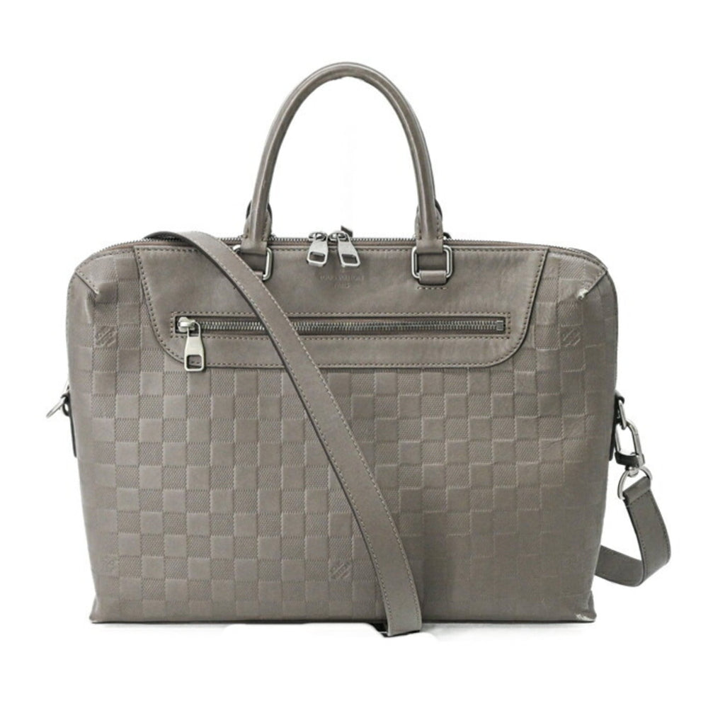 Louis Vuitton Gray Damier Infini Shoulder Bag