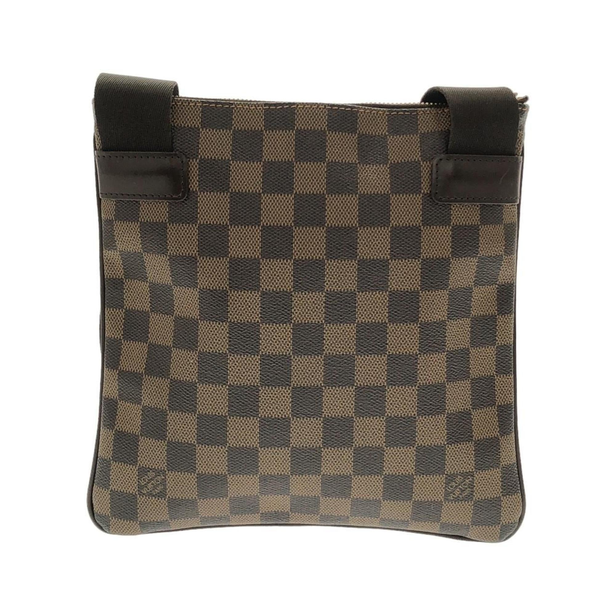 Louis Vuitton Ebene Coated Canvas Pochette Shoulder Bag