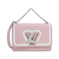 Louis Vuitton Rose Ballerine Leather Shoulder Bag
