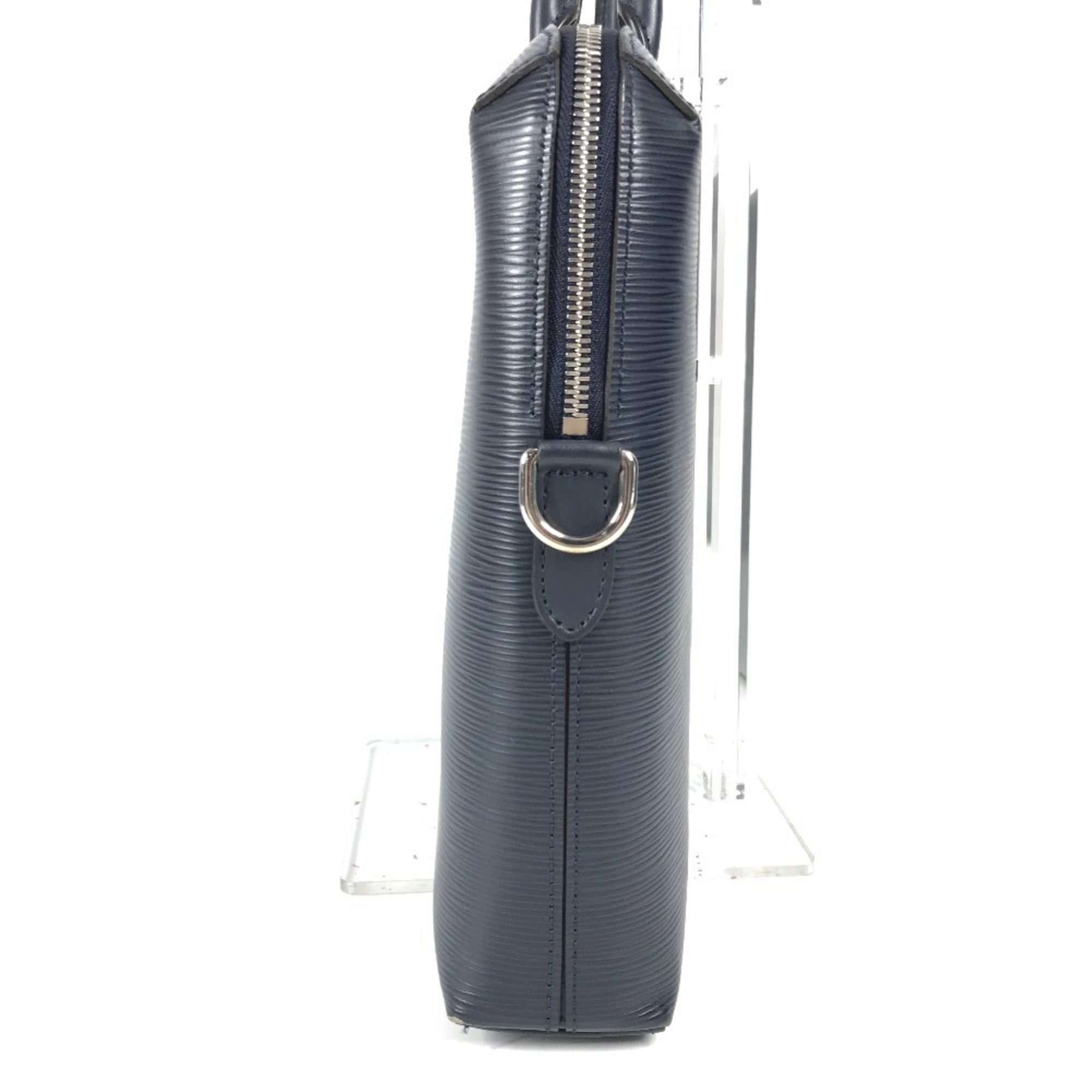 Louis Vuitton Navy Navy Blue Epi Leather Handbag